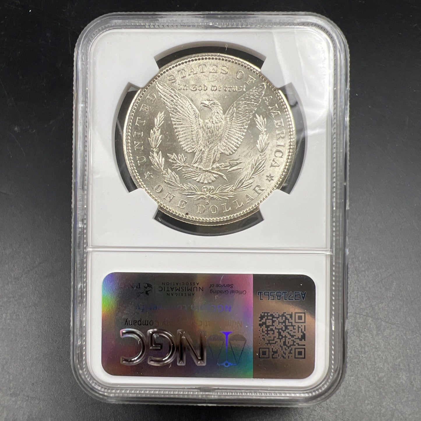 1880 S $1 Morgan Dollar Coin NGC MS62 VAM 6 Doubled Date Variety Coin Medium S