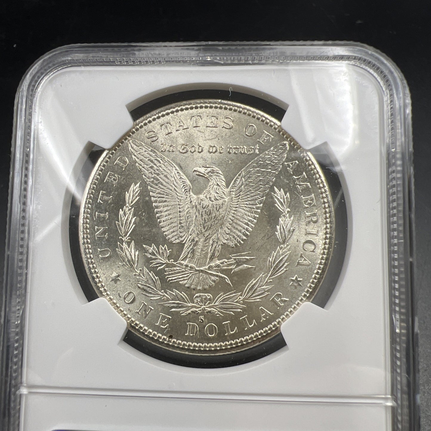 1880 S $1 Morgan Dollar Coin NGC MS62 VAM 6 Doubled Date Variety Coin Medium S