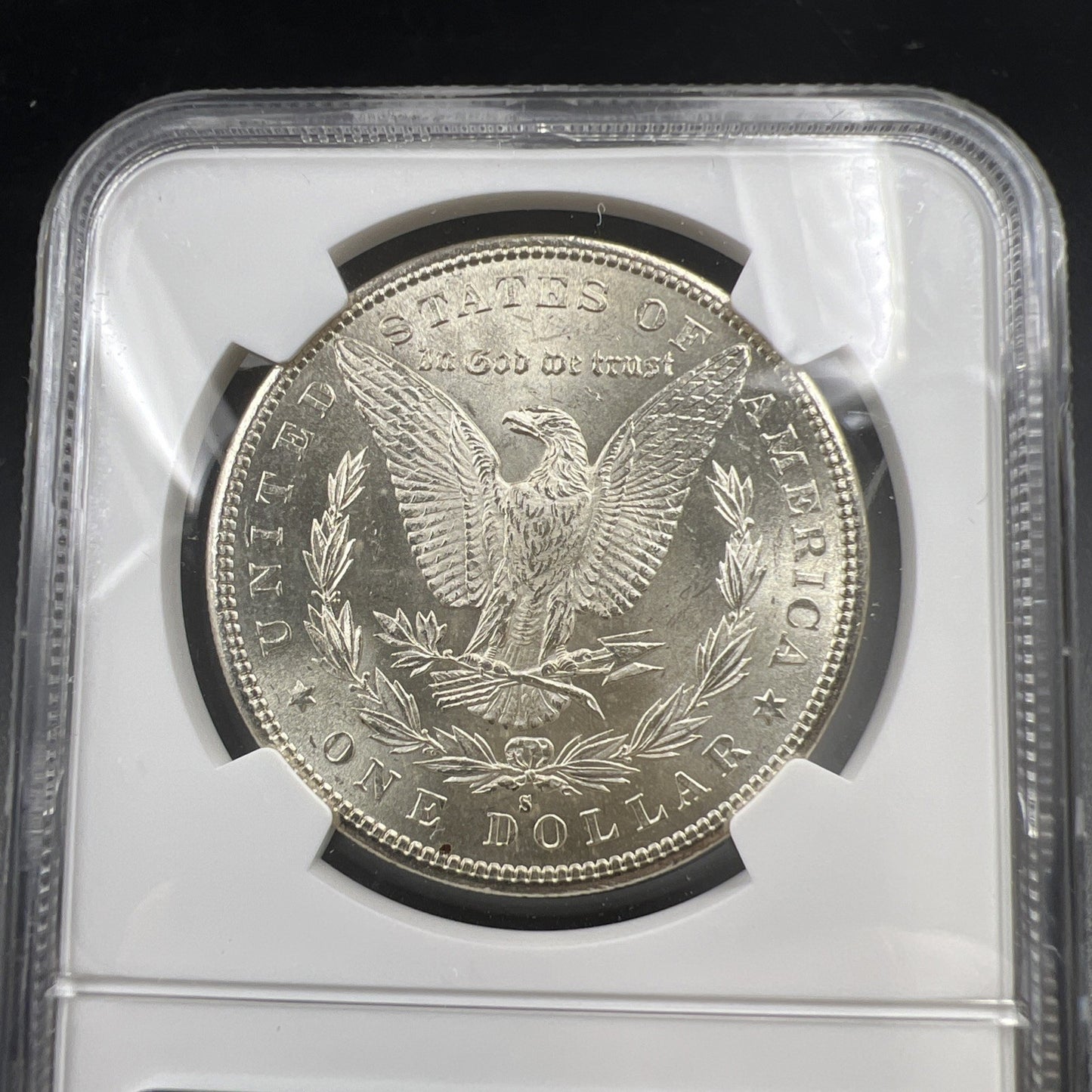 1880 S $1 Morgan Dollar Coin NGC MS62 VAM 6 Doubled Date Variety Coin Medium S