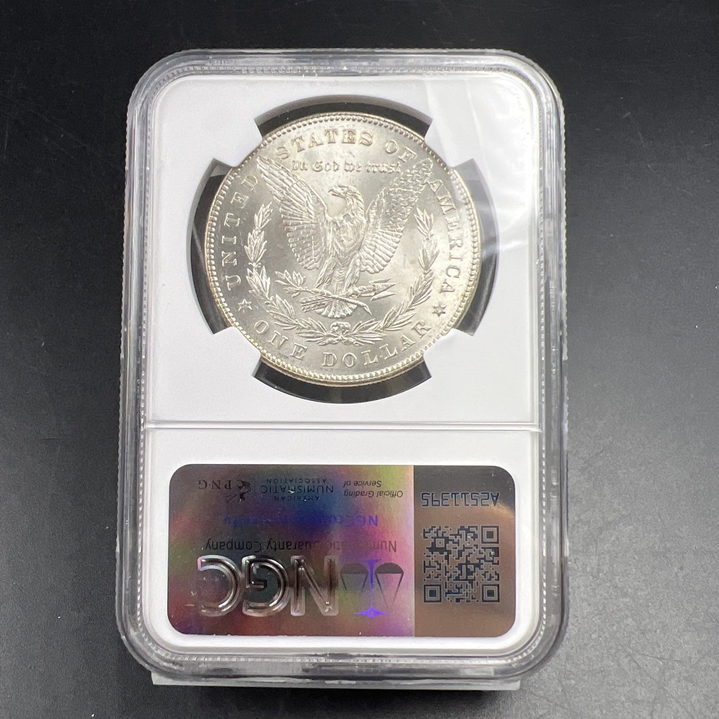 1878 7 TF Reverse of 78 Morgan Silver Dollar Coin MS62 VAM 101 DDO Double Die