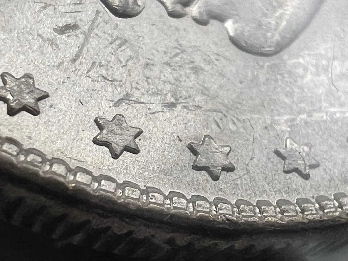 1878 7 TF Reverse of 78 Morgan Silver Dollar Coin MS62 VAM 101 DDO Double Die