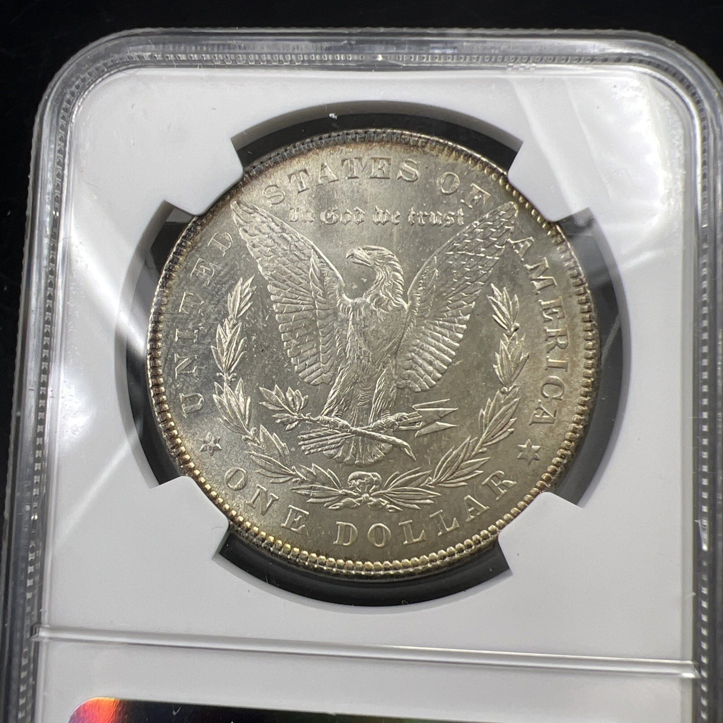 1878 7/8 TF Weak Tailfeathers VAM 33A Clash & Double Legs Morgan Dollar NGC MS63