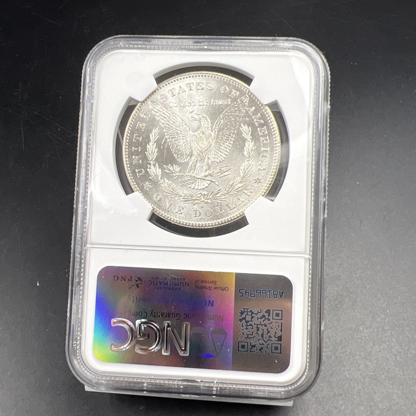1878 S $1 Morgan Silver Dollar Coin VAM 113 Acid Treated Wings NGC MS62 BU UNC