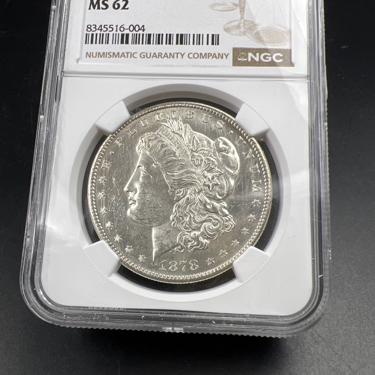 1878 S $1 Morgan Silver Dollar Coin VAM 17A Denticle Hit List 40 Vam MS62 NGC