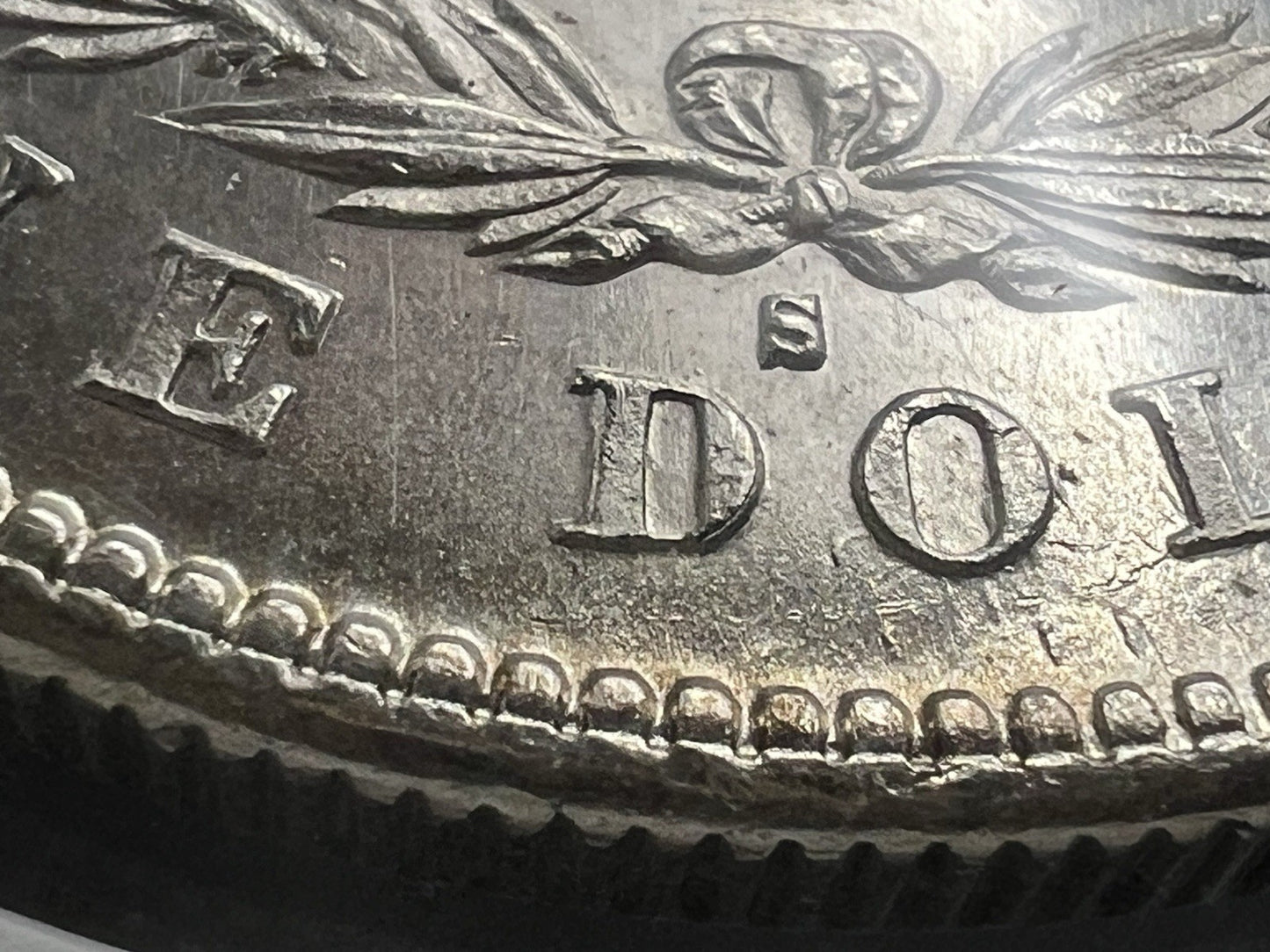 1878 S $1 Morgan Silver Dollar Coin VAM 17A Denticle Hit List 40 Vam MS62 NGC