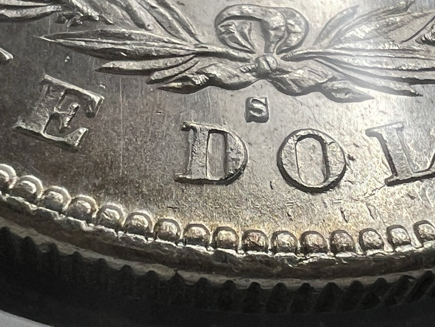 1878 S $1 Morgan Silver Dollar Coin VAM 17A Denticle Hit List 40 Vam MS62 NGC