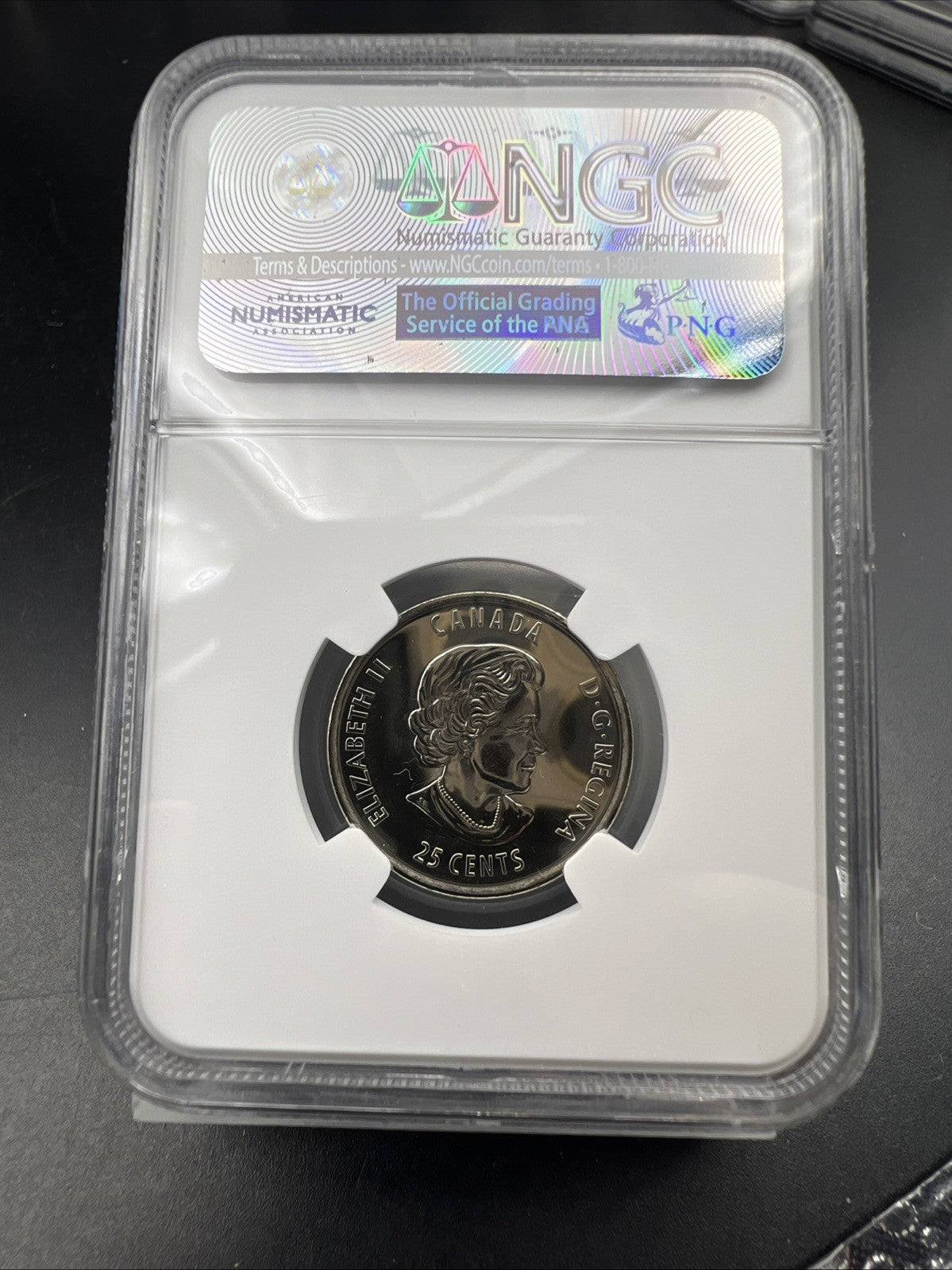 2017 Canada 25c Twenty Five Cent NHL Hockey Stanley Cup Quarter NGC MS68 DPL