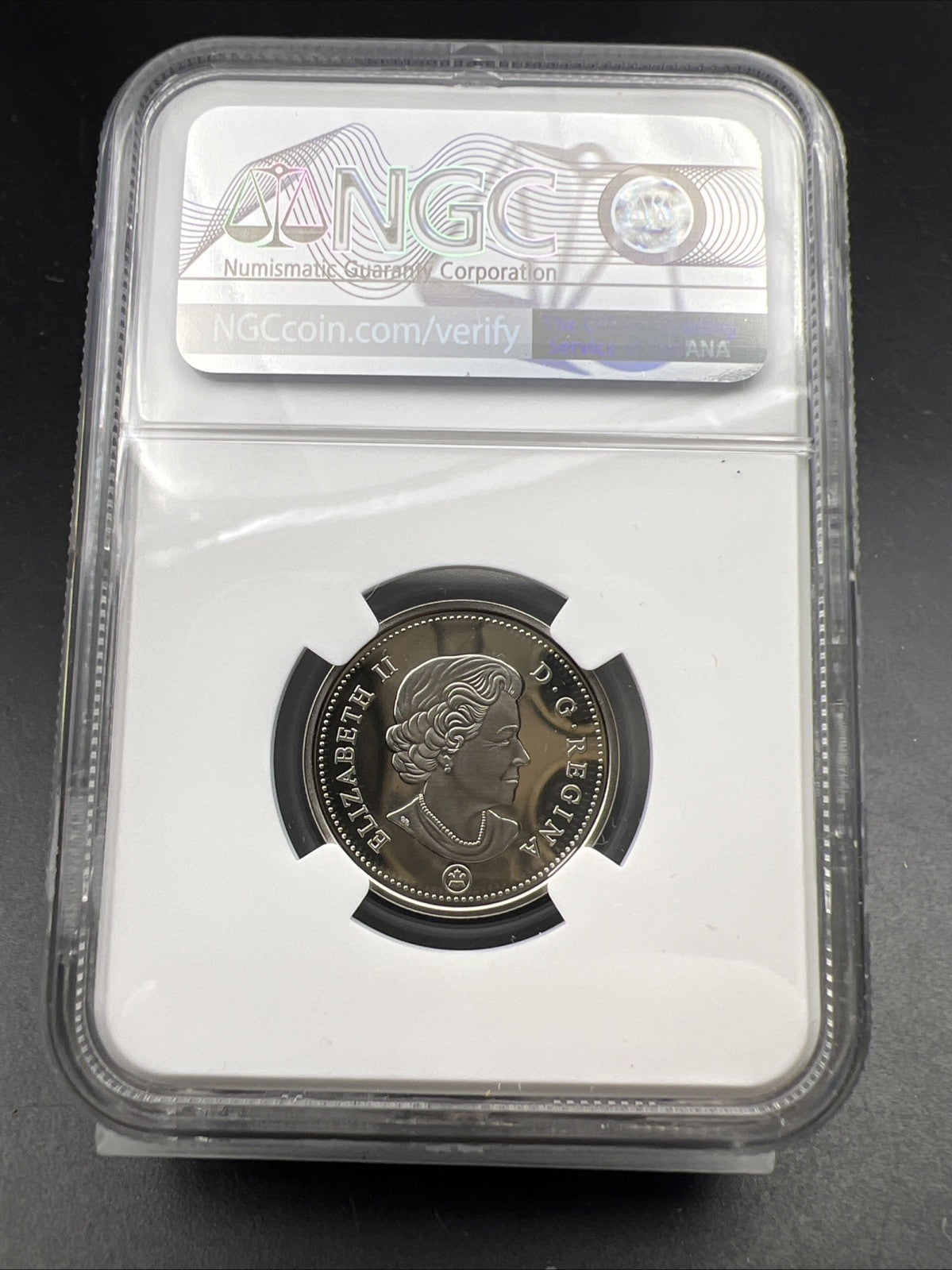 2019 Canada 25c Twenty Five Cent Caribou Quarter Coin NGC PF70 UCAM D-Day Holder