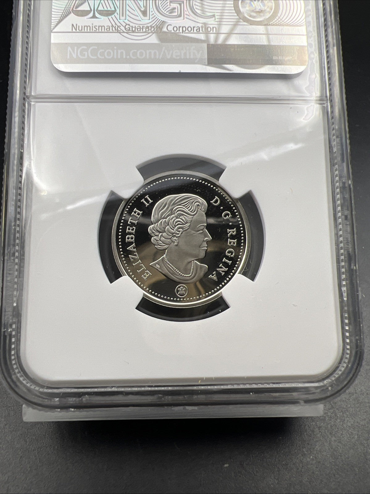 2019 Canada 25c Twenty Five Cent Caribou Quarter Coin NGC PF70 UCAM D-Day Holder