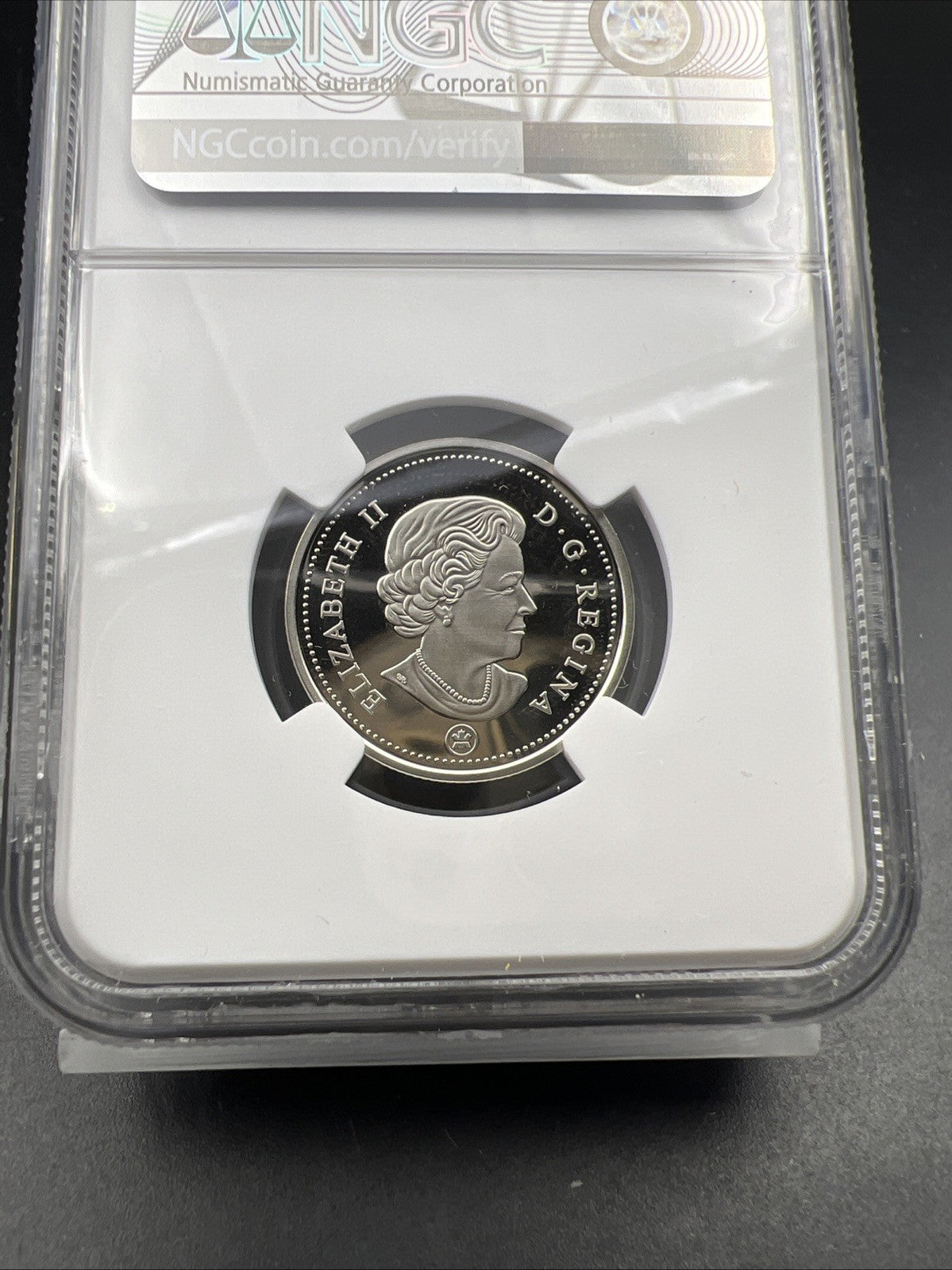 2019 Canada 25c Twenty Five Cent Caribou Quarter Coin NGC PF70 UCAM D-Day Holder