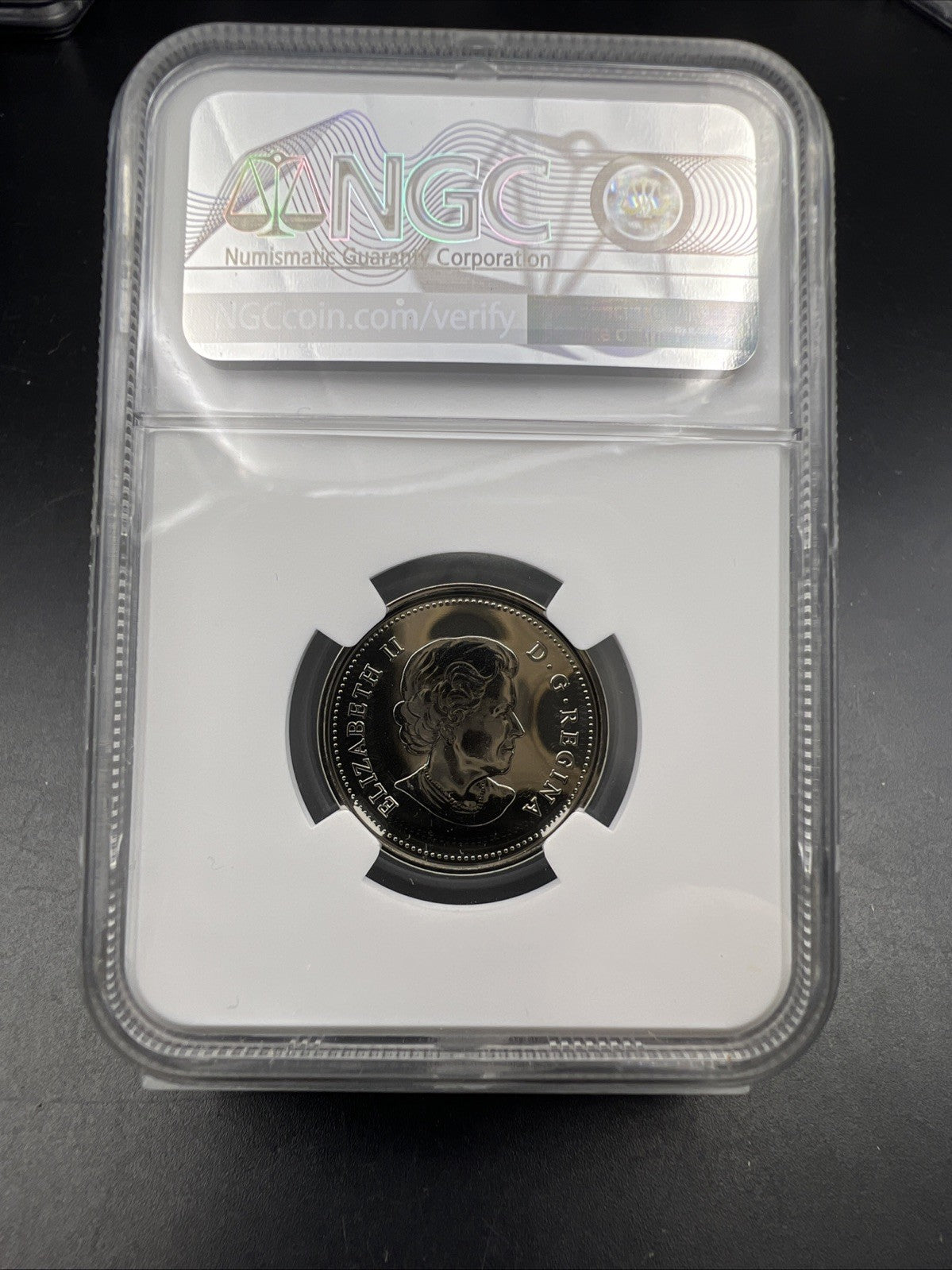 2019 25c Canada Twenty Five Cent Quarter Pachyrhinosaurus NGC MS69 PL Top Pop