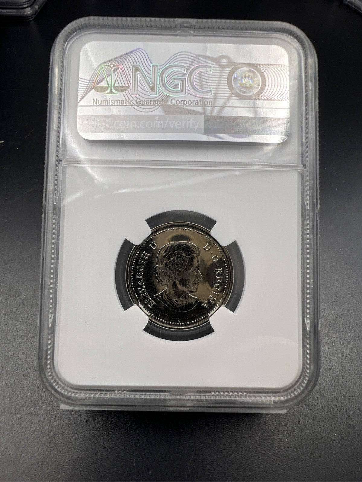 2019 25c Canada Twenty Five Cent Quarter Pachyrhinosaurus NGC MS69 PL Top Pop
