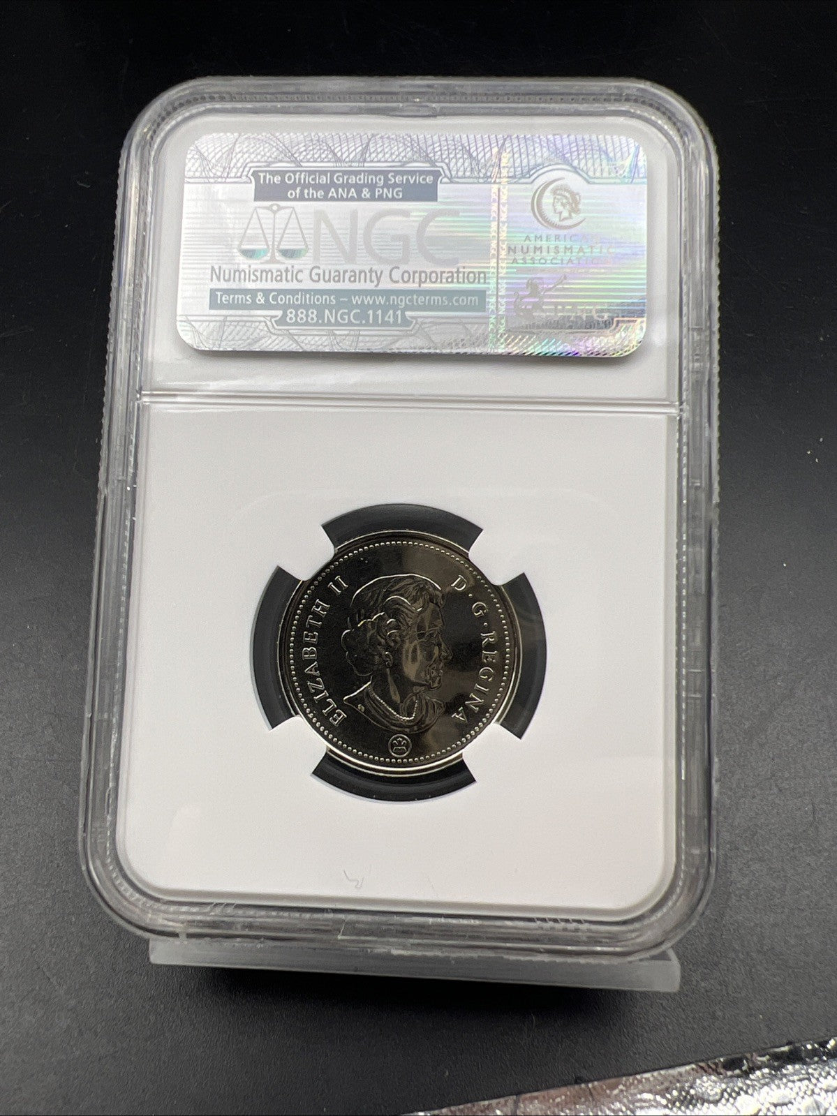 2007 25c Canada Twenty Five Cent Quarter Birthday Coin NGC MS67