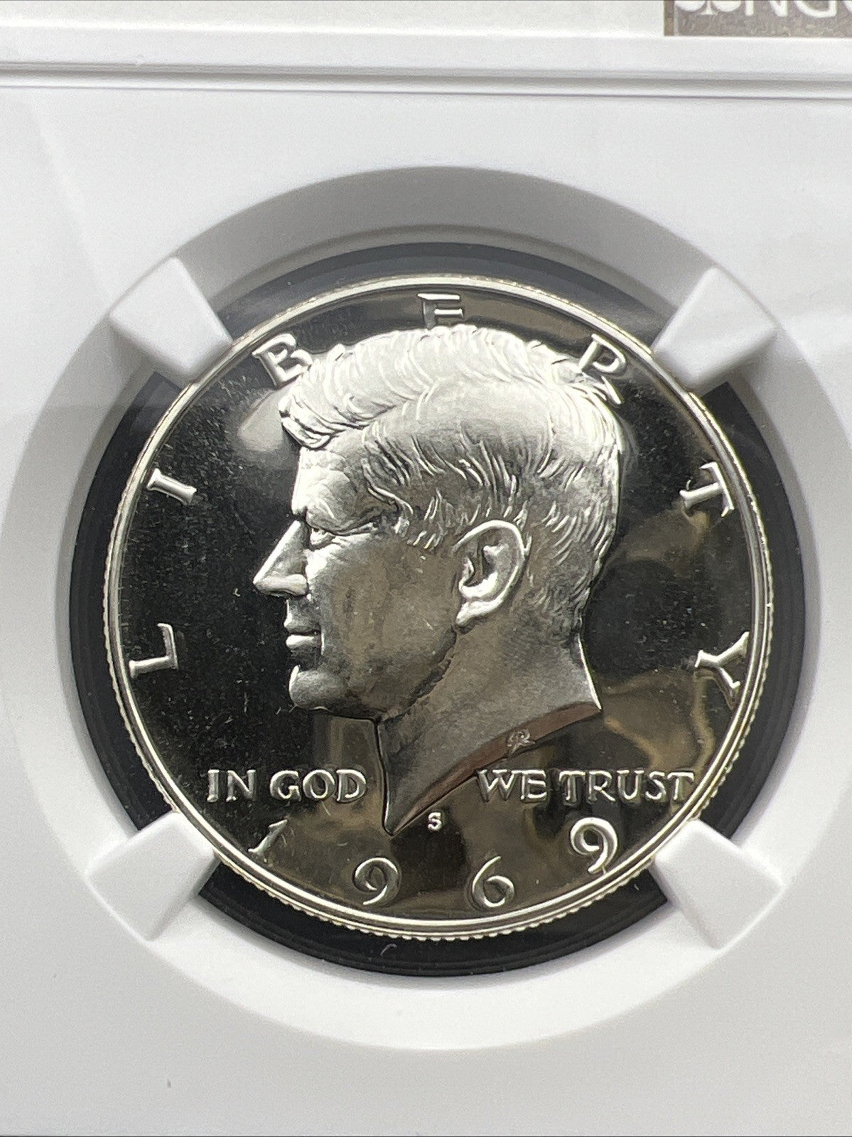 1969 S PF69 Silver Kennedy Half Dollar 50¢ - NGC Gem Proof Certified