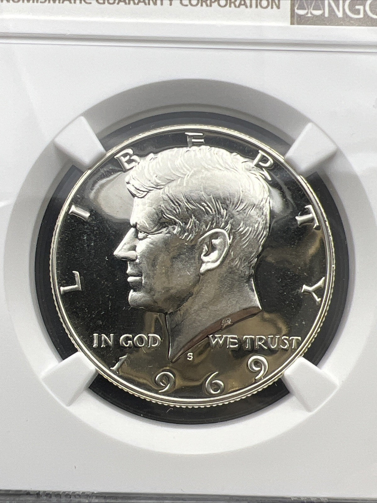 1969 S PF69 Silver Kennedy Half Dollar 50¢ - NGC Gem Proof Certified