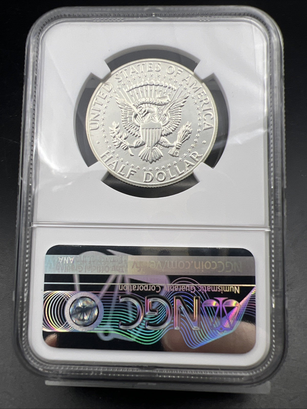 1964 Accented Hair Variety FS-401 Kennedy Silver Half Dollar Coin PF67 NGC #002