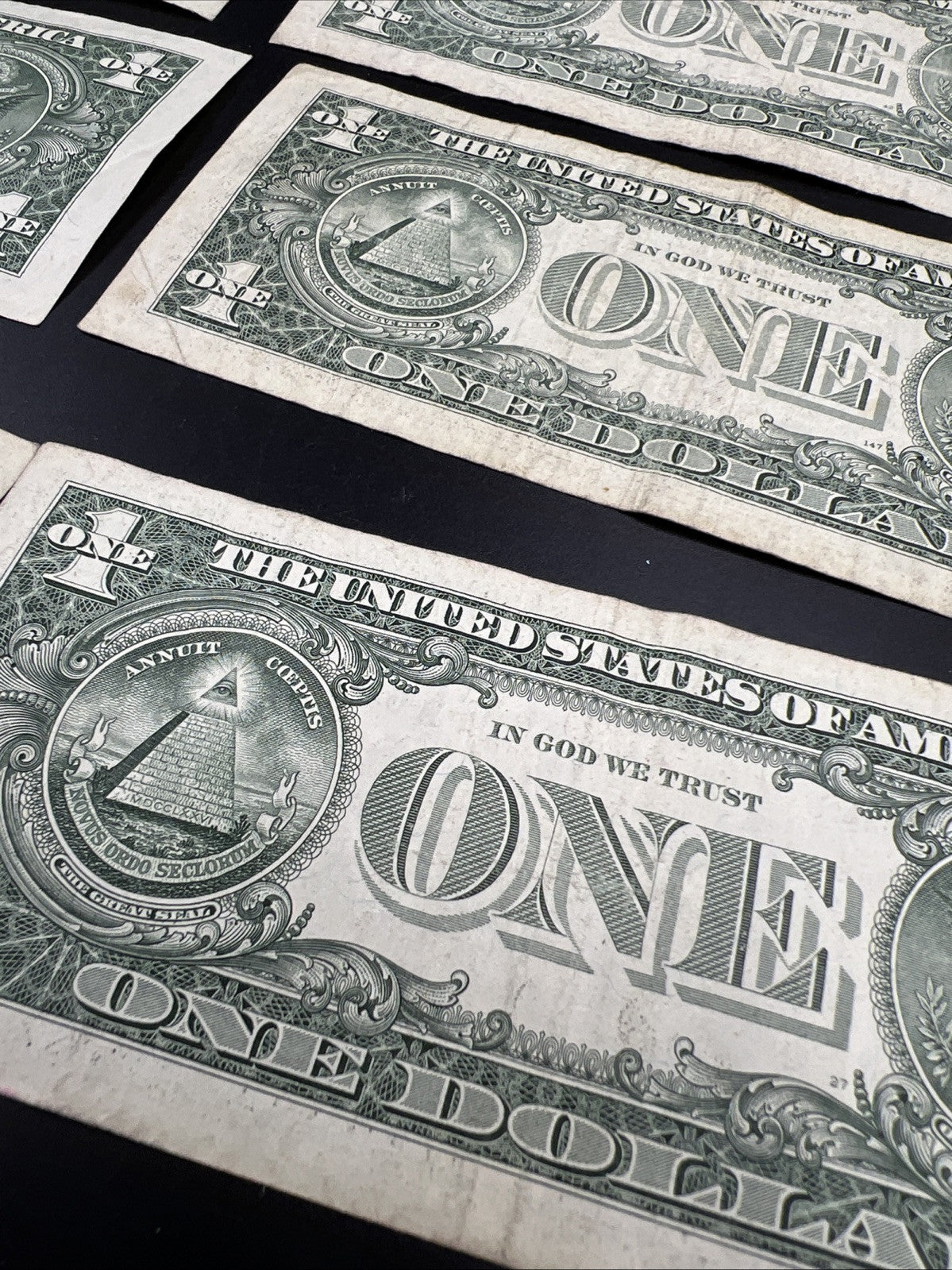 Lot of 8 Bills 2013 * & 2006 Star $1 FRN Federal Reserve Notes Circ #975