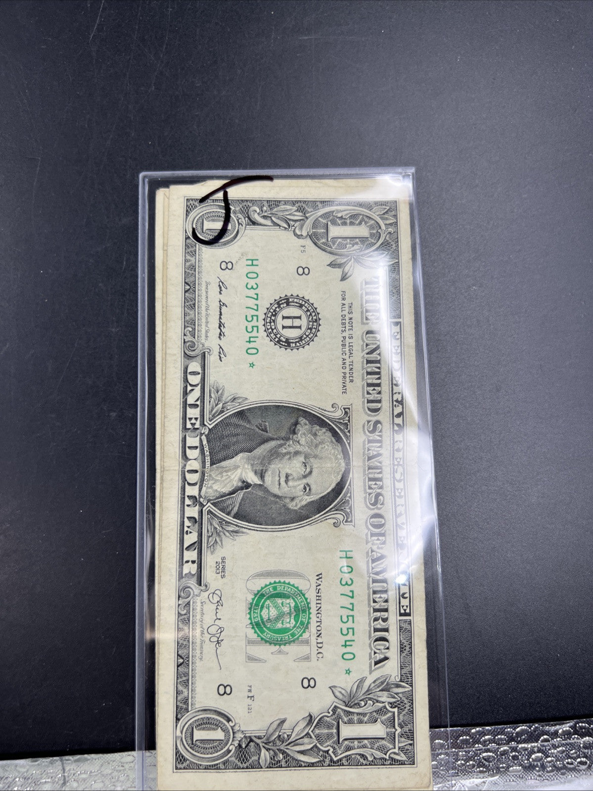 Lot of 6 2013 * Star $1 FRN Federal Reserve Notes Circ #512