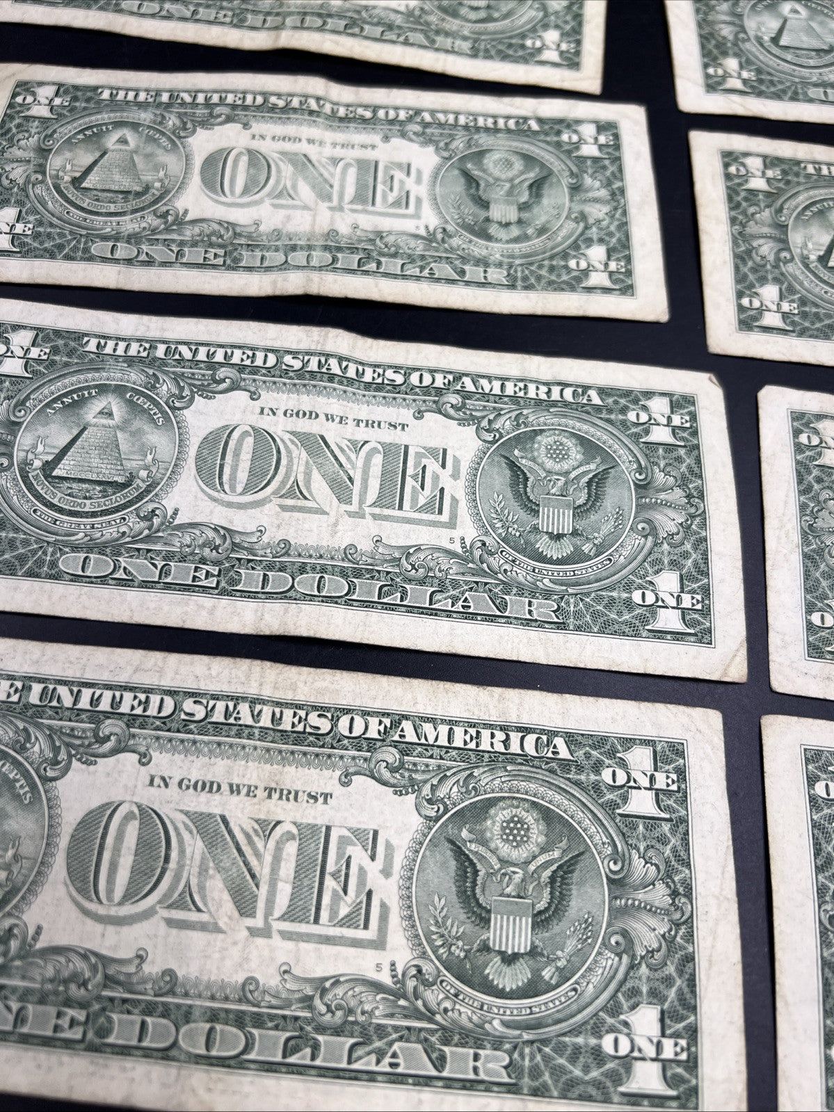 Lot of 10 2013 * $1 FRN Federal Reserve Note Star Notes K Dallas District Circ