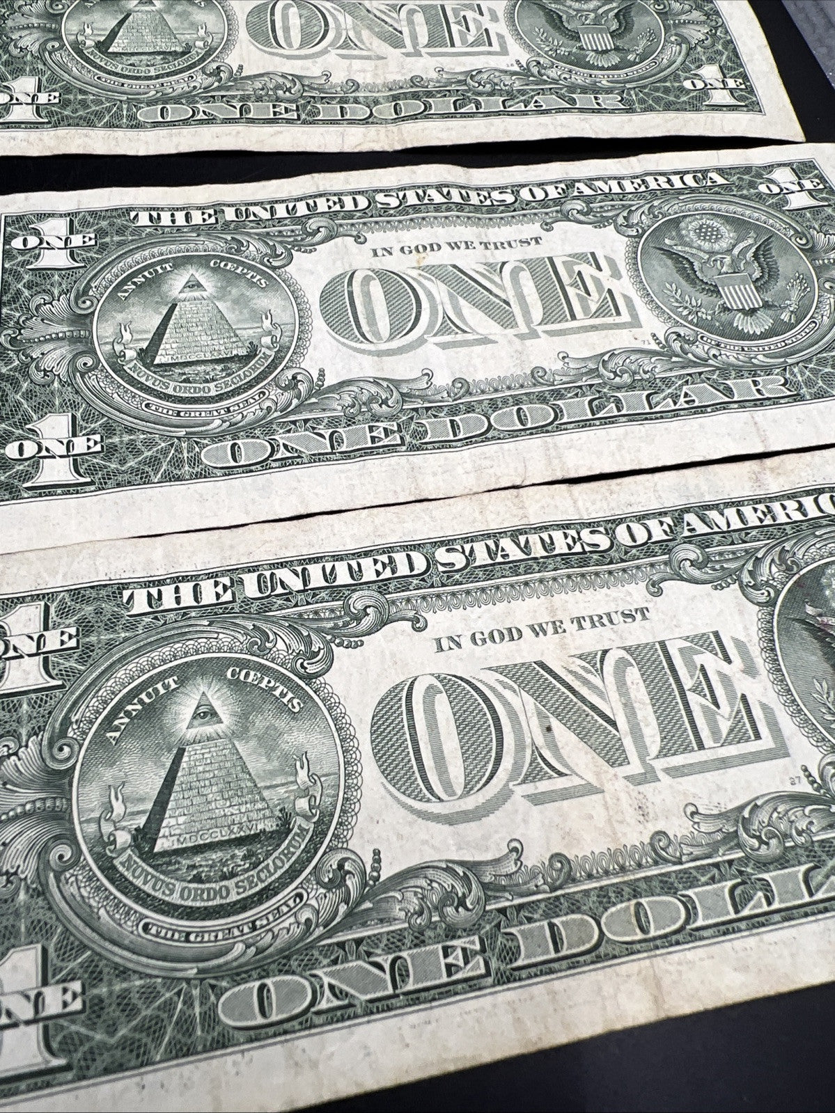 Lot of 7 Different * Star FRN Notes 1995 - 2017 years Circulated US Currency #71