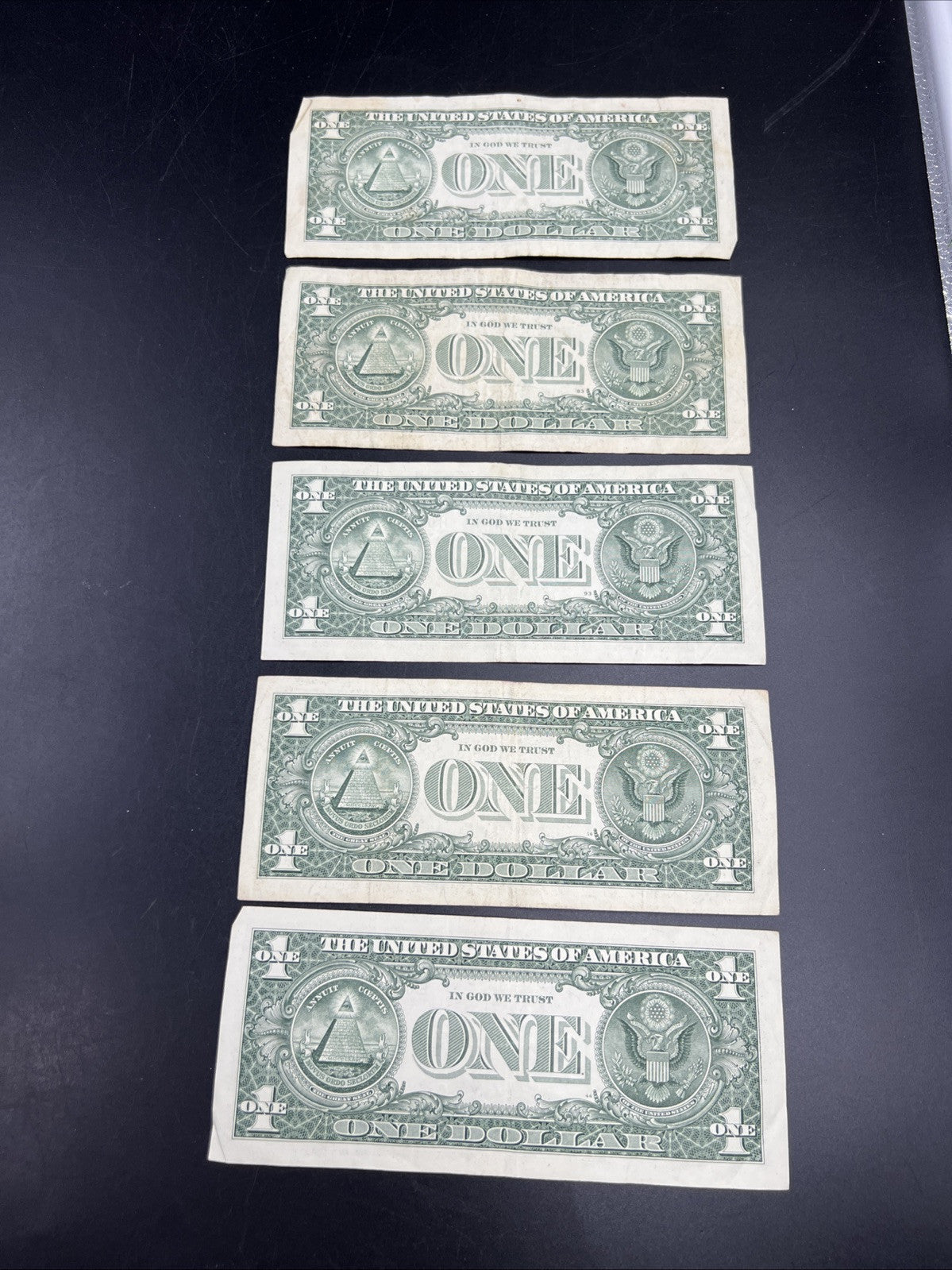 Lot of 5 2013 * Star $1 FRN Federal Reserve Notes Circ #563