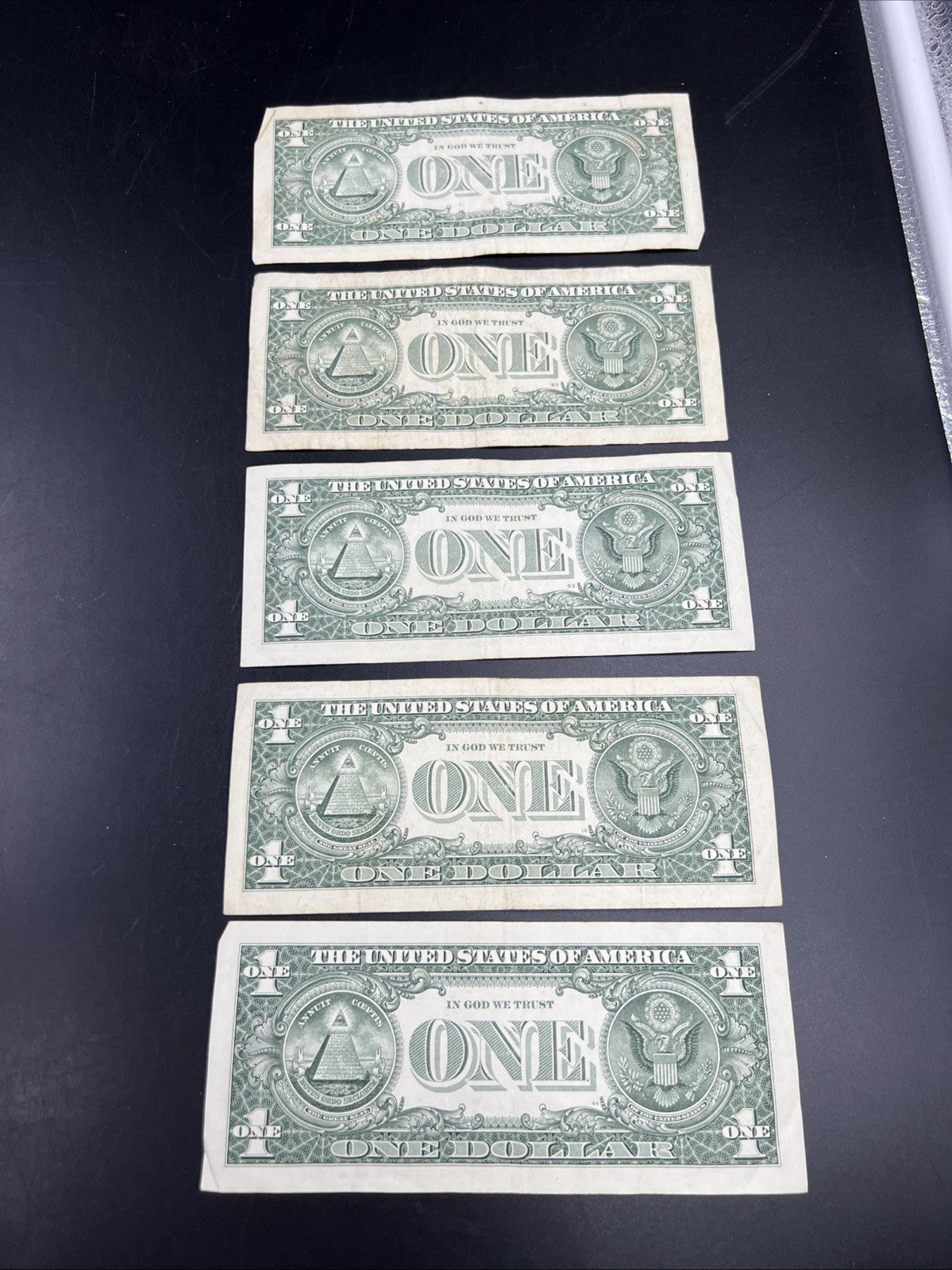 Lot of 5 2013 * Star $1 FRN Federal Reserve Notes Circ #563