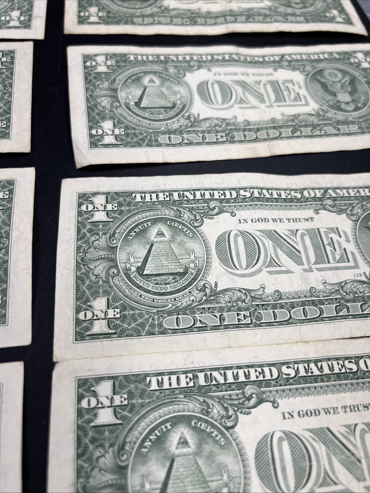 Lot of 8 Different * Star FRN Notes 1995 - 2017 years Circulated US Currency #89