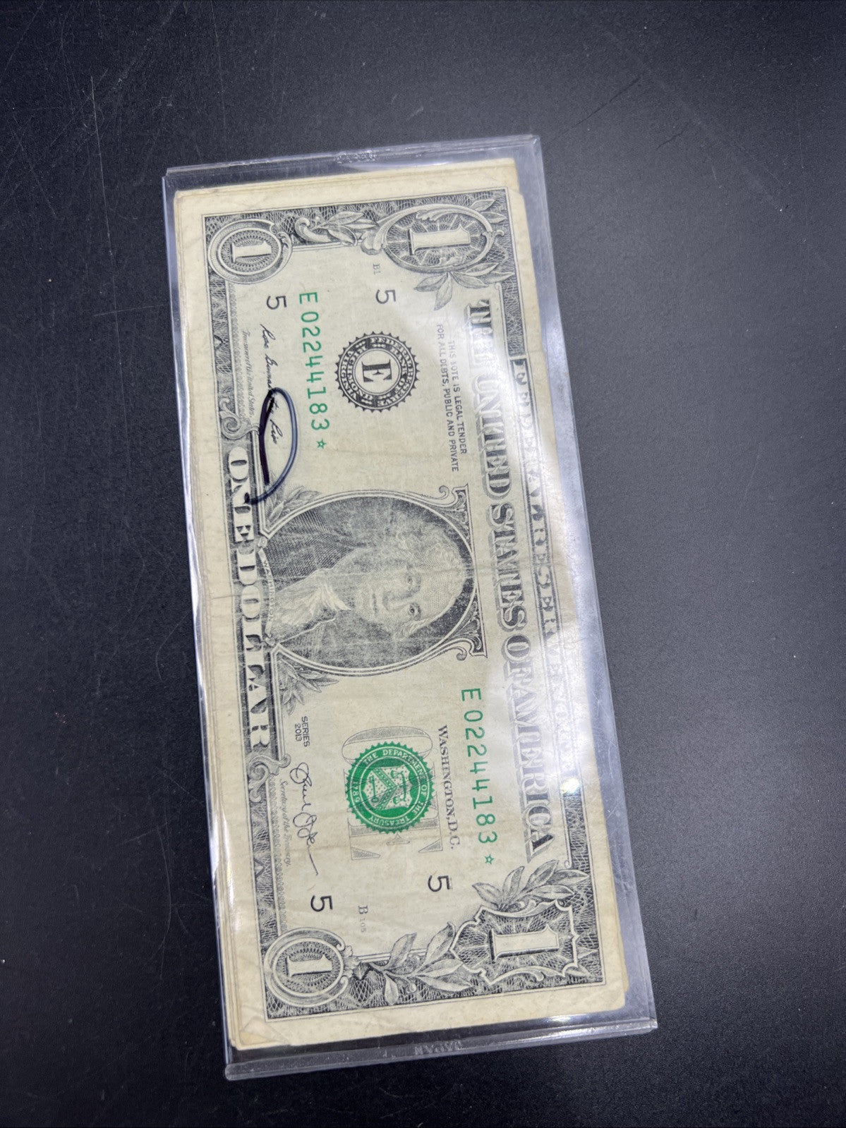 Lot of 7 Different * Star FRN Notes 1995 - 2017 years Circulated US Currency #D