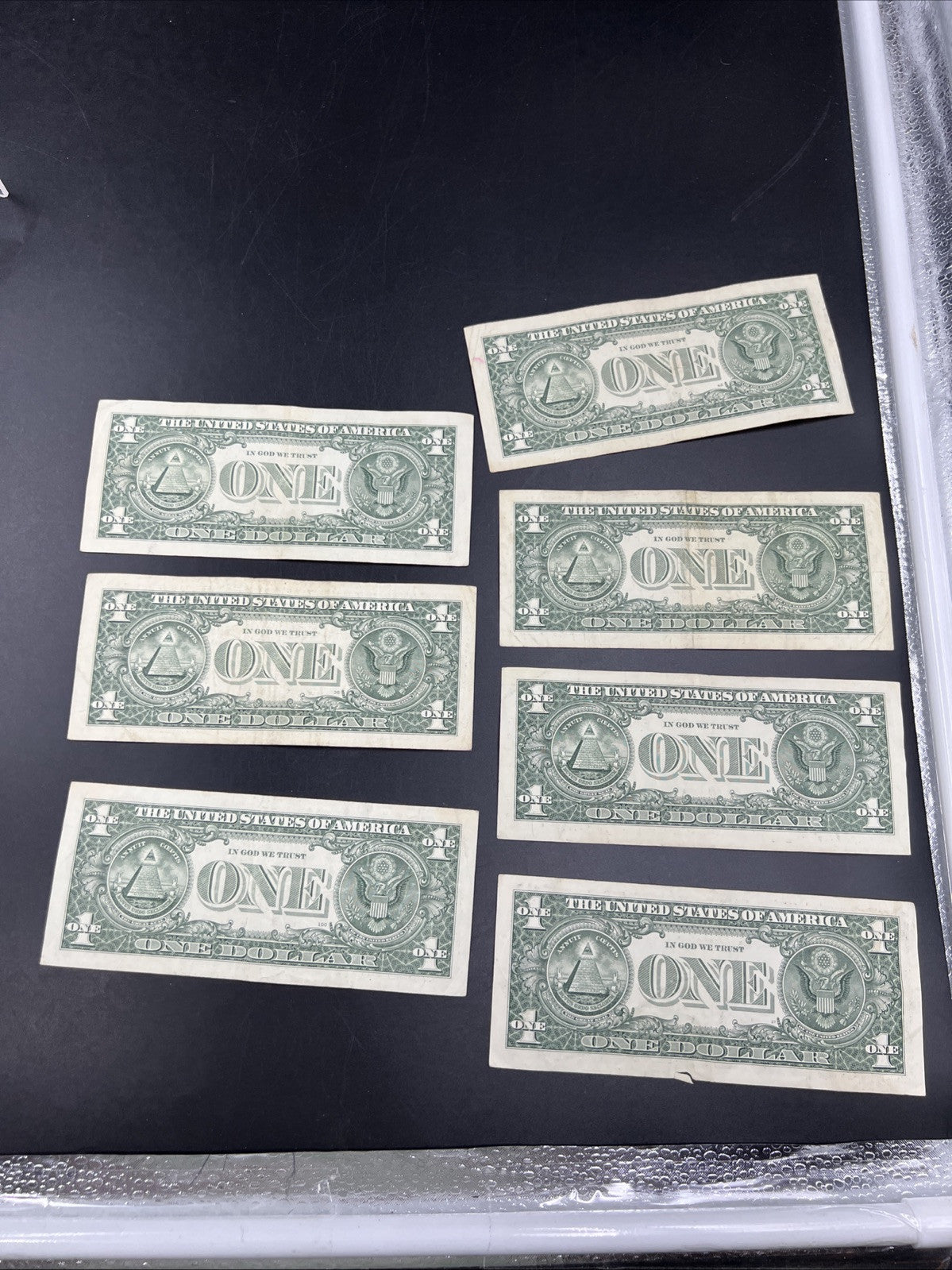 Lot of 7 Different * Star FRN Notes 1995 - 2017 years Circulated US Currency #30