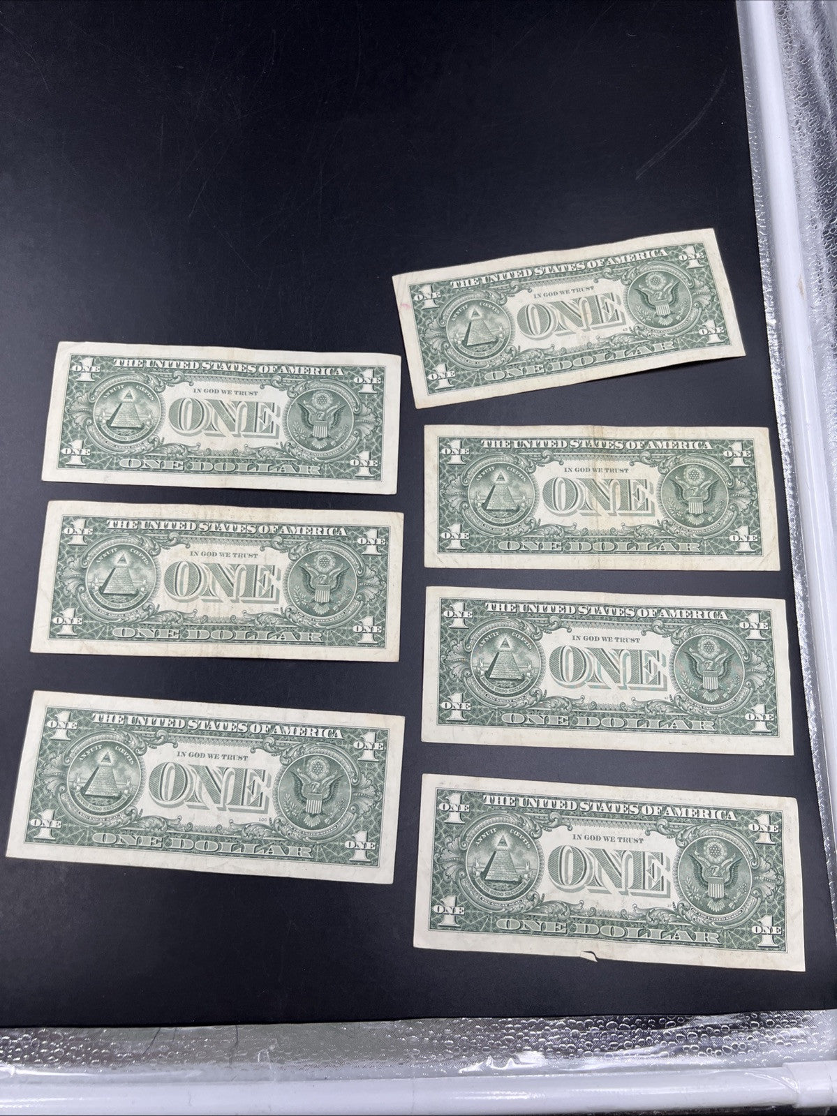 Lot of 7 Different * Star FRN Notes 1995 - 2017 years Circulated US Currency #30