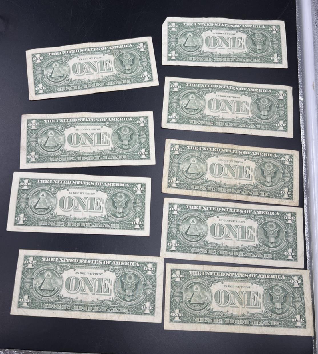 Lot of 10 2013 * $1 FRN Federal Reserve Note Star Notes L District Circ #43