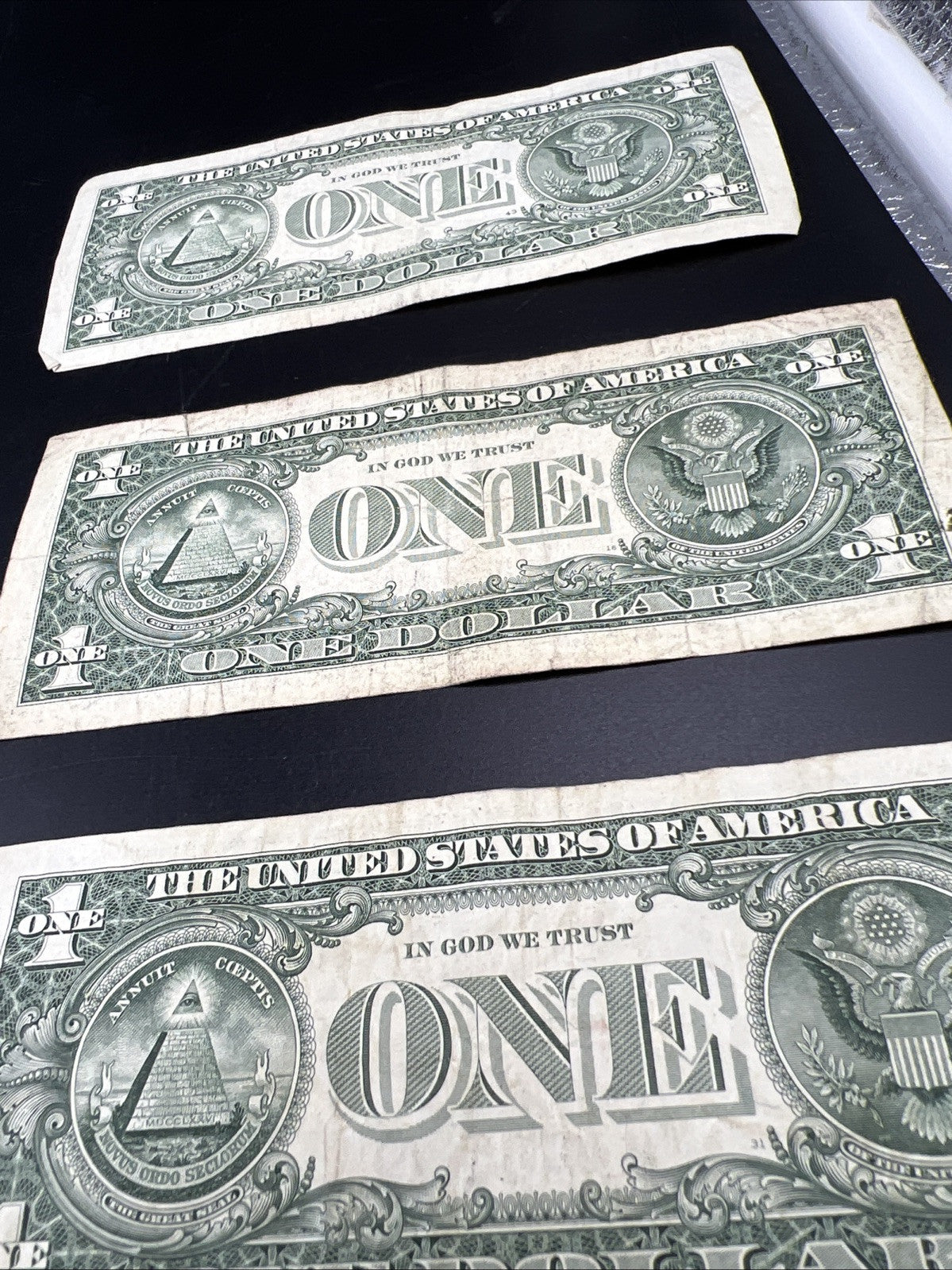 Lot of 7 Different * Star FRN Notes 1995 - 2017 years Circulated US Currency #84