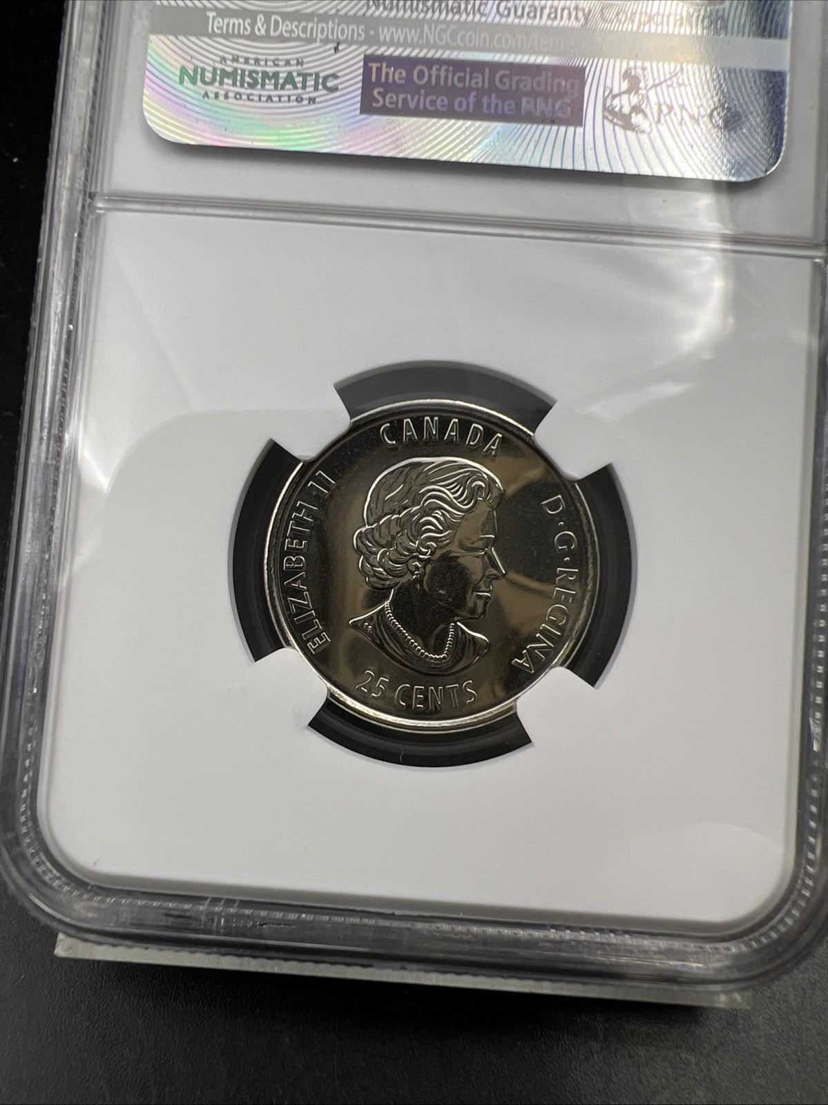2017 Canada 25c Twenty Five Cent NHL Hockey Stanley Cup Quarter NGC MS68 DPL #27