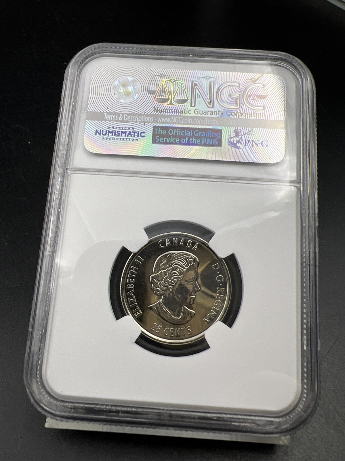 2017 Canada 25c Twenty Five Cent NHL Hockey Stanley Cup Quarter NGC MS68 DPL #27