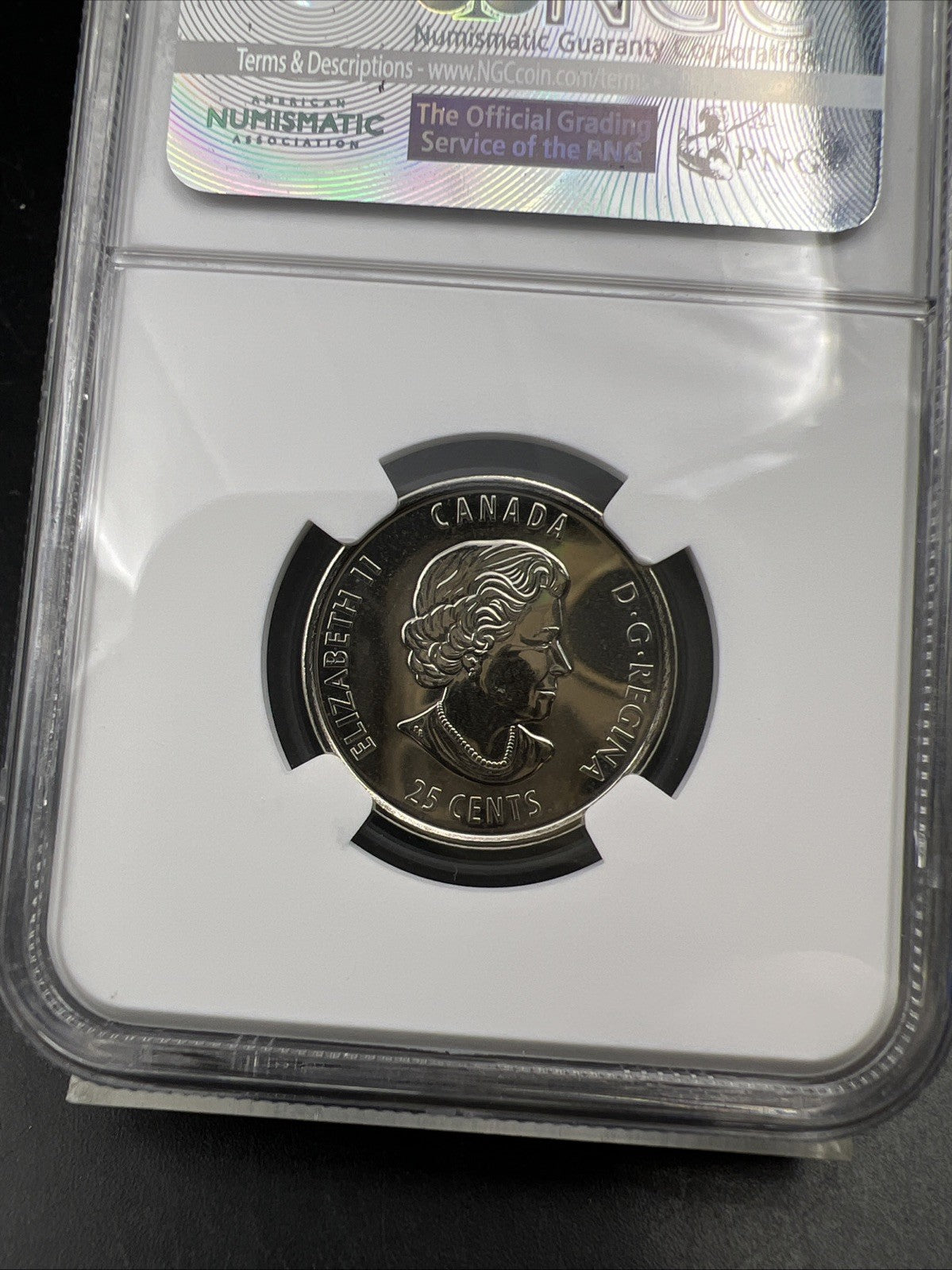 2017 Canada 25c Twenty Five Cent NHL Hockey Stanley Cup Quarter NGC MS68 DPL #27