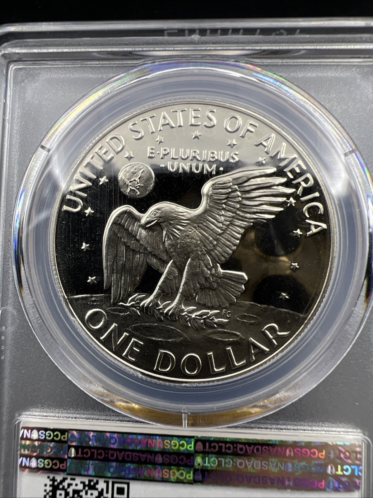 1977 S $1 Ike Eisenhower Copper Nickel Dollar Coin PCGS PR69 DCAM #180