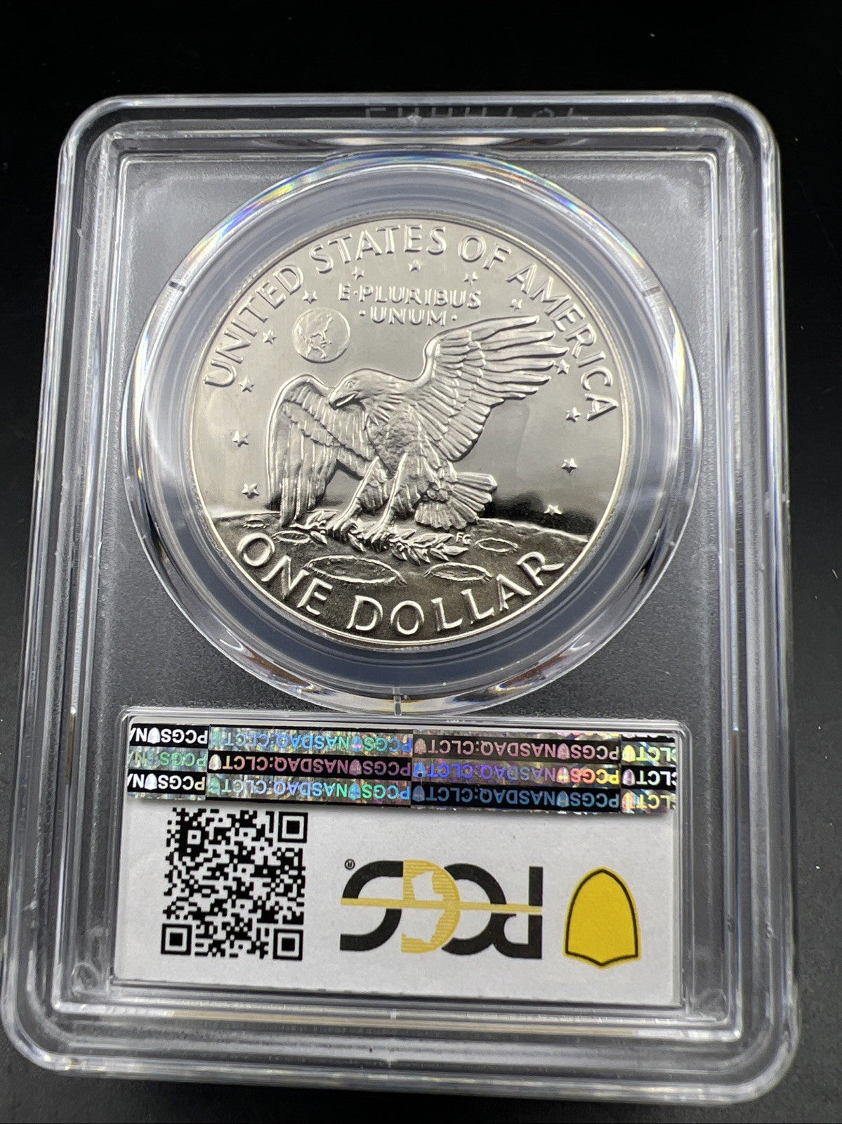 1977 S $1 Ike Eisenhower Copper Nickel Dollar Coin PCGS PR69 DCAM #180