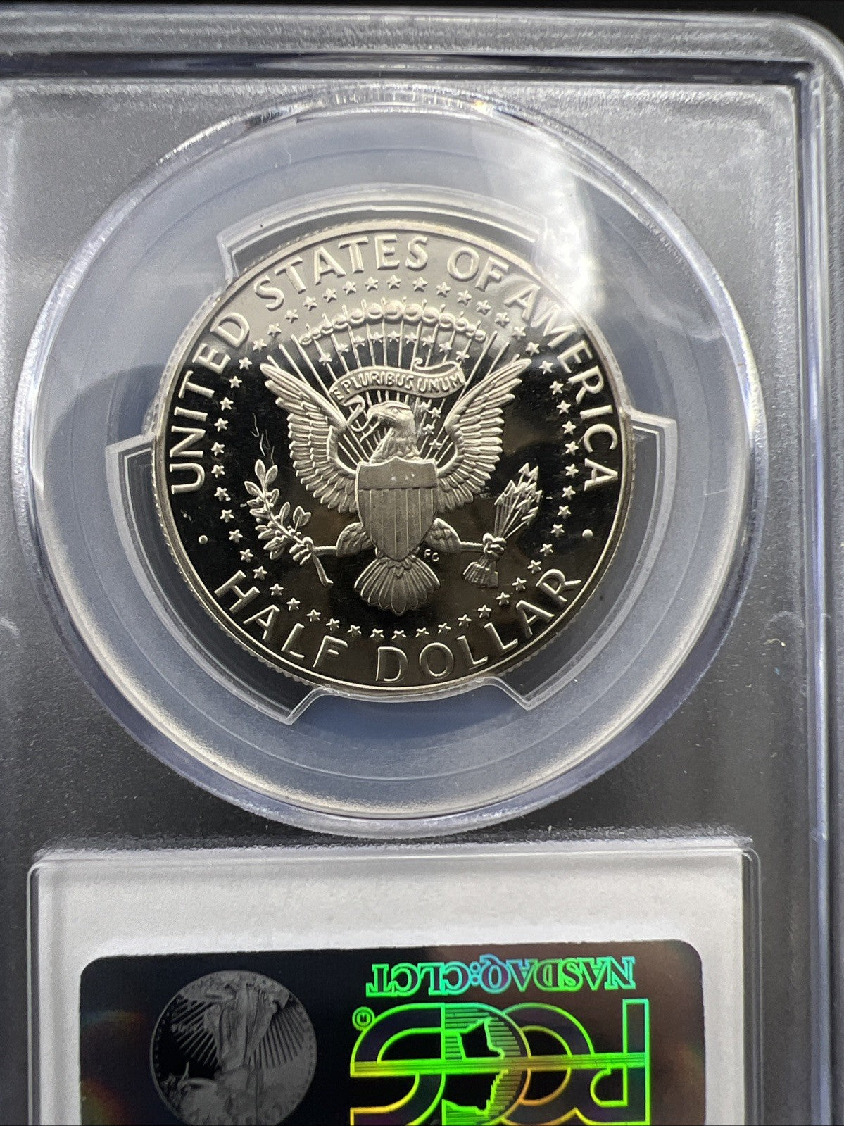 1989 S 50c Kennedy Copper Nickel Half Dollar Coin PCGS PR69 DCAM #129