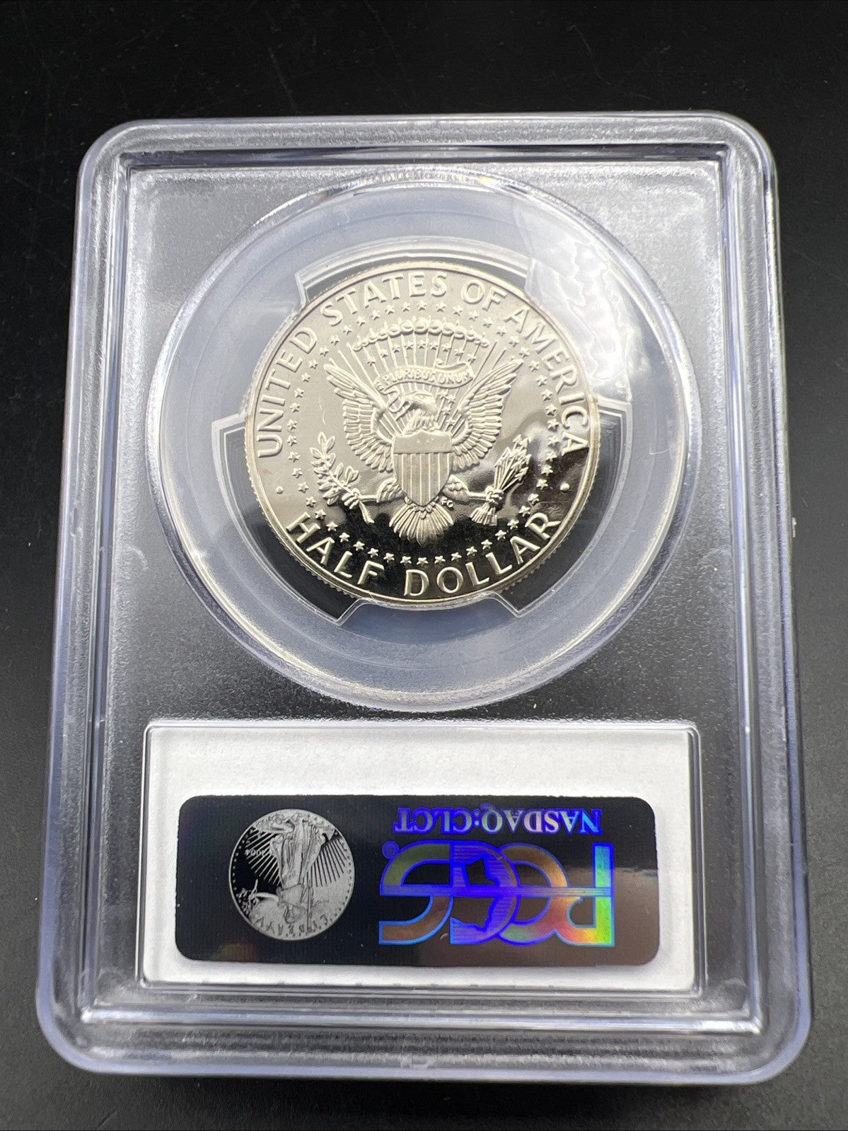 1989 S 50c Kennedy Copper Nickel Half Dollar Coin PCGS PR69 DCAM #129