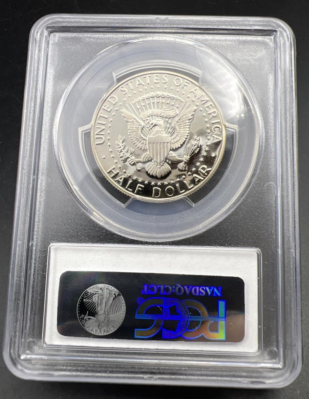 2008 S 50c Kennedy Copper Nickel Half Dollar Coin PCGS PR69 DCAM #592