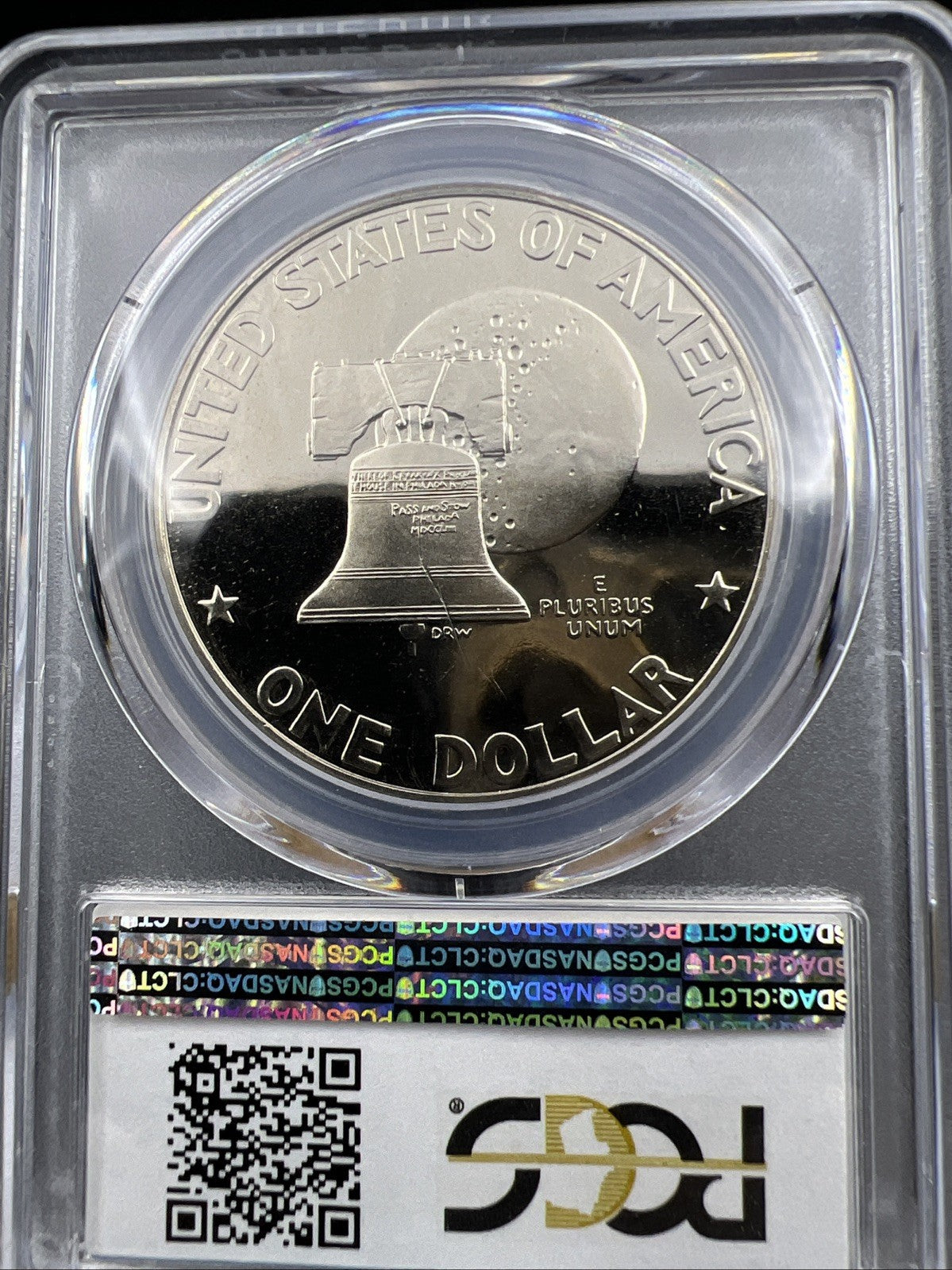 1976 S $1 Ike Eisenhower Proof Dollar Coin PCGS PR69 DCAM Type 1 #486