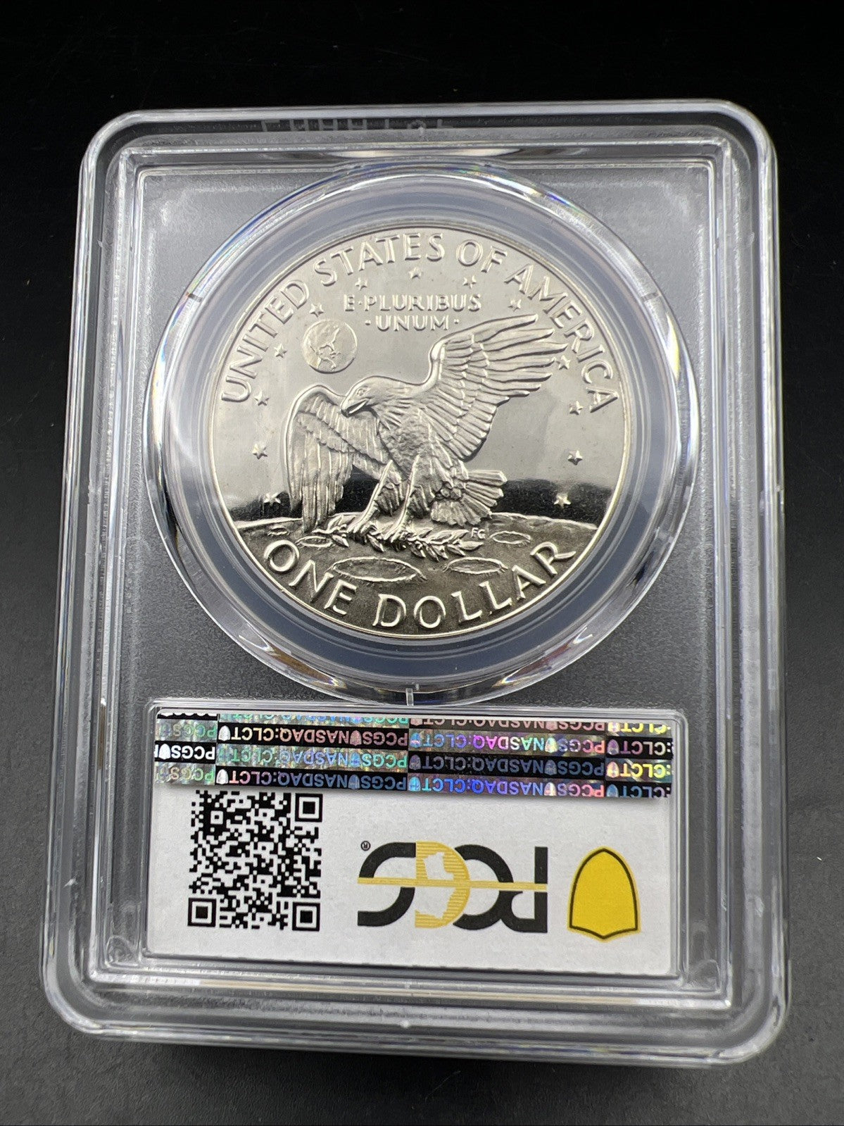 1977 S $1 Ike Eisenhower Copper Nickel Dollar Coin PCGS PR69 DCAM #567