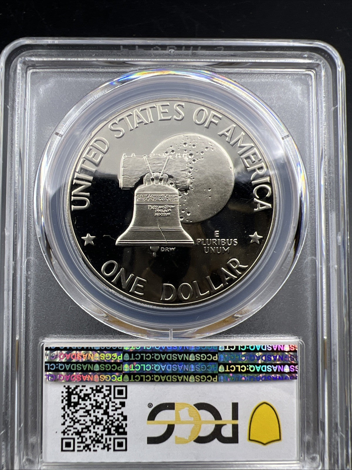 1976 S $1 Ike Eisenhower Proof Dollar Coin PCGS PR69 DCAM Type 2 #224