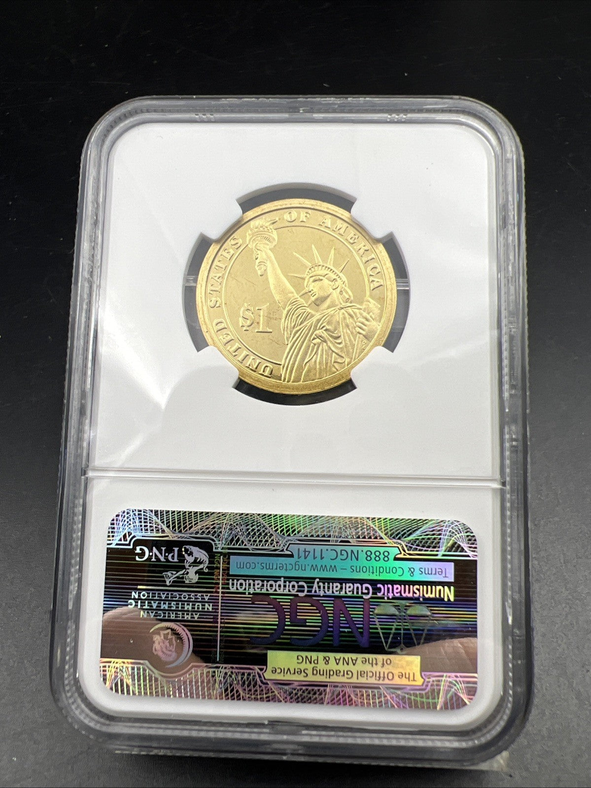 2009 S William H Harrison Proof Presidential Dollar Coin NGC PF69 UCAM #066