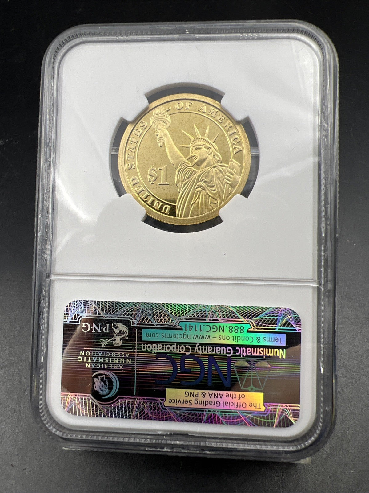 2009 S James K Polk Proof Presidential Dollar Coin NGC PF69 UCAM #258