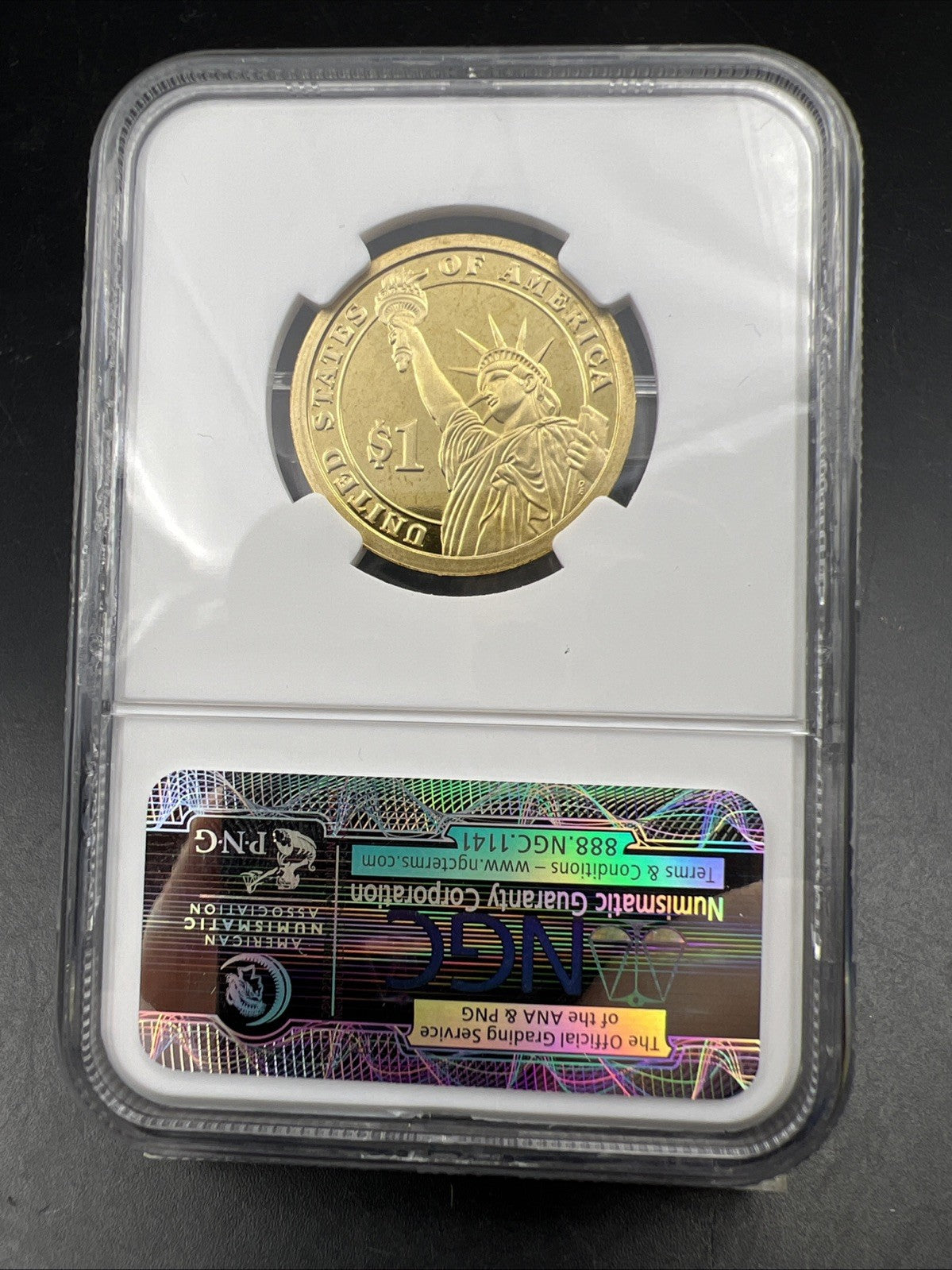 2009 S James K Polk Proof Presidential Dollar Coin NGC PF69 UCAM #258