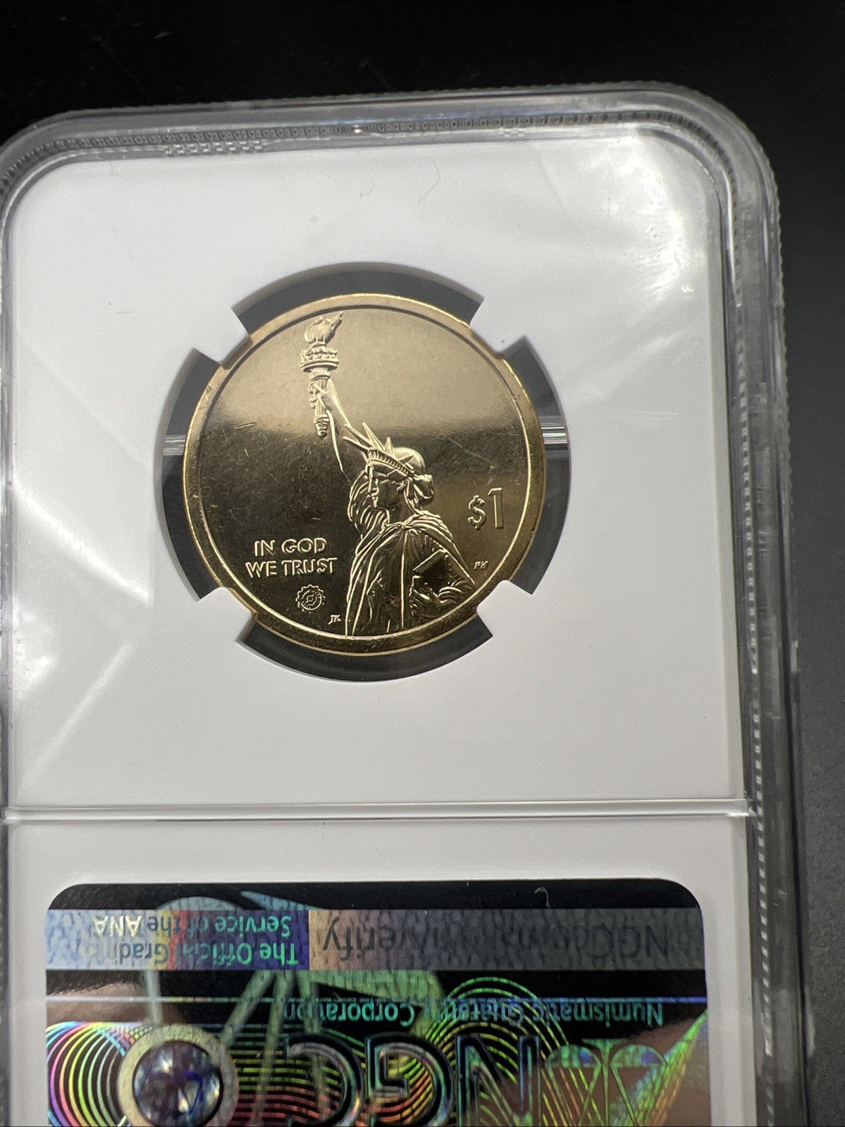 2019 D $1 American Innovation Delaware Dollar Coin Classifying Stars NGC BU