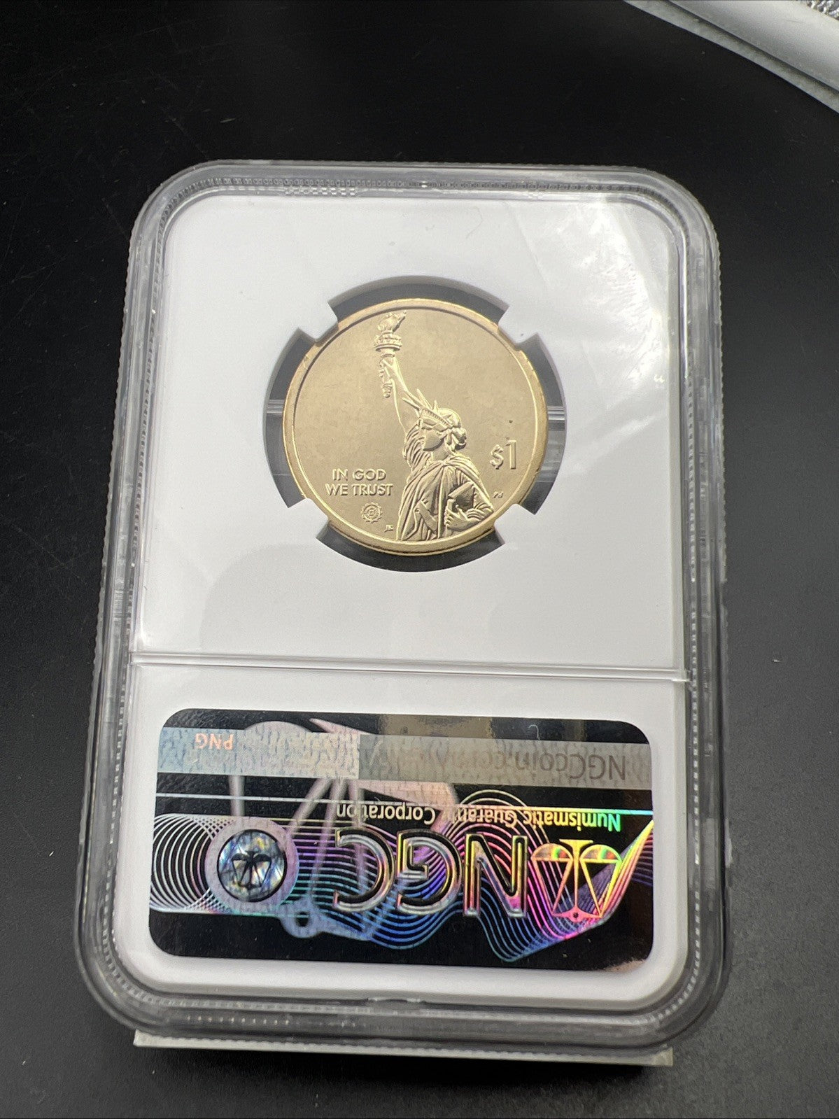 2019 D $1 American Innovation Delaware Dollar Coin Classifying Stars NGC BU