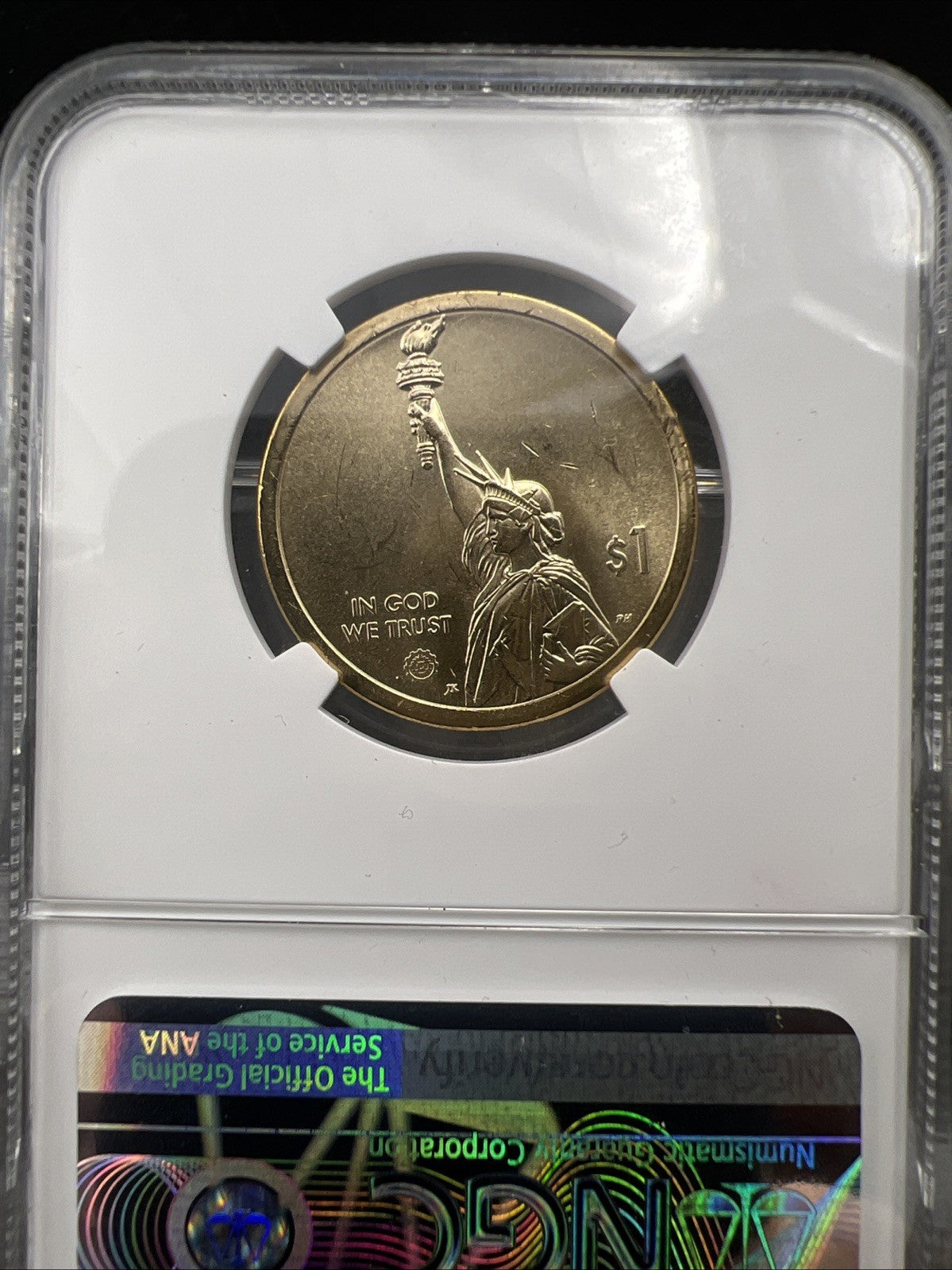 2019 P $1 American Innovation Delaware Dollar Coin Classifying Stars NGC BU