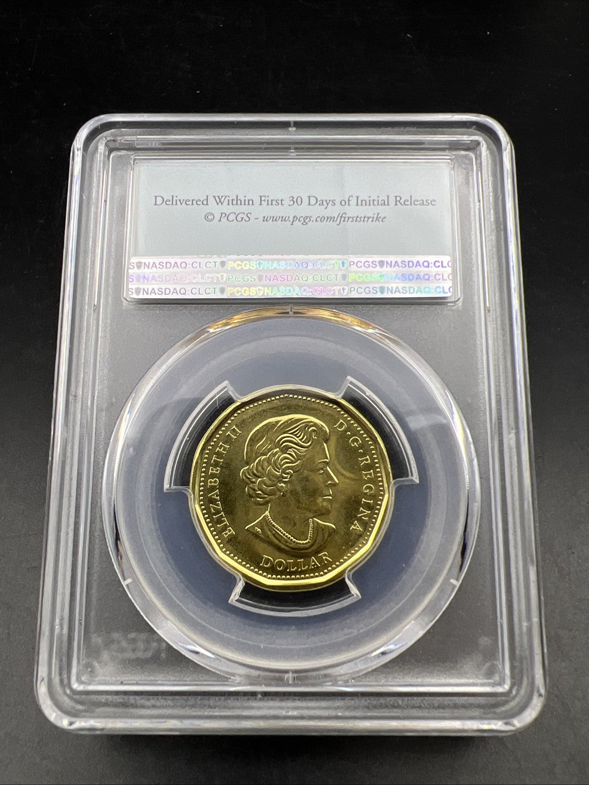2016 Canada $1 Lucky Loonie Coin PCGS MS66 First Strike